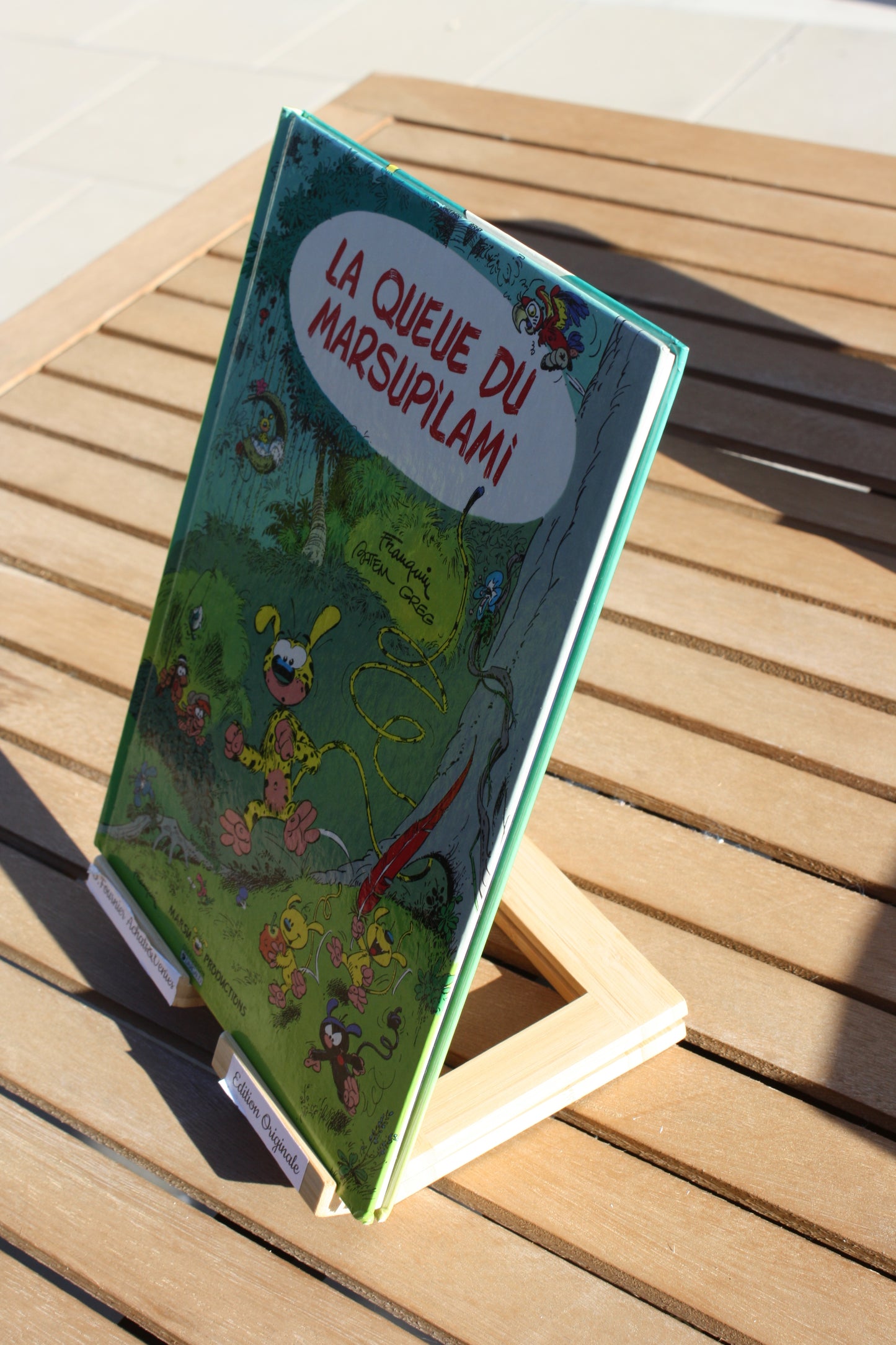 La queue du Marsupilami – Marsupilami – Franquin Batem Greg – Marsu Production – EO – 1987