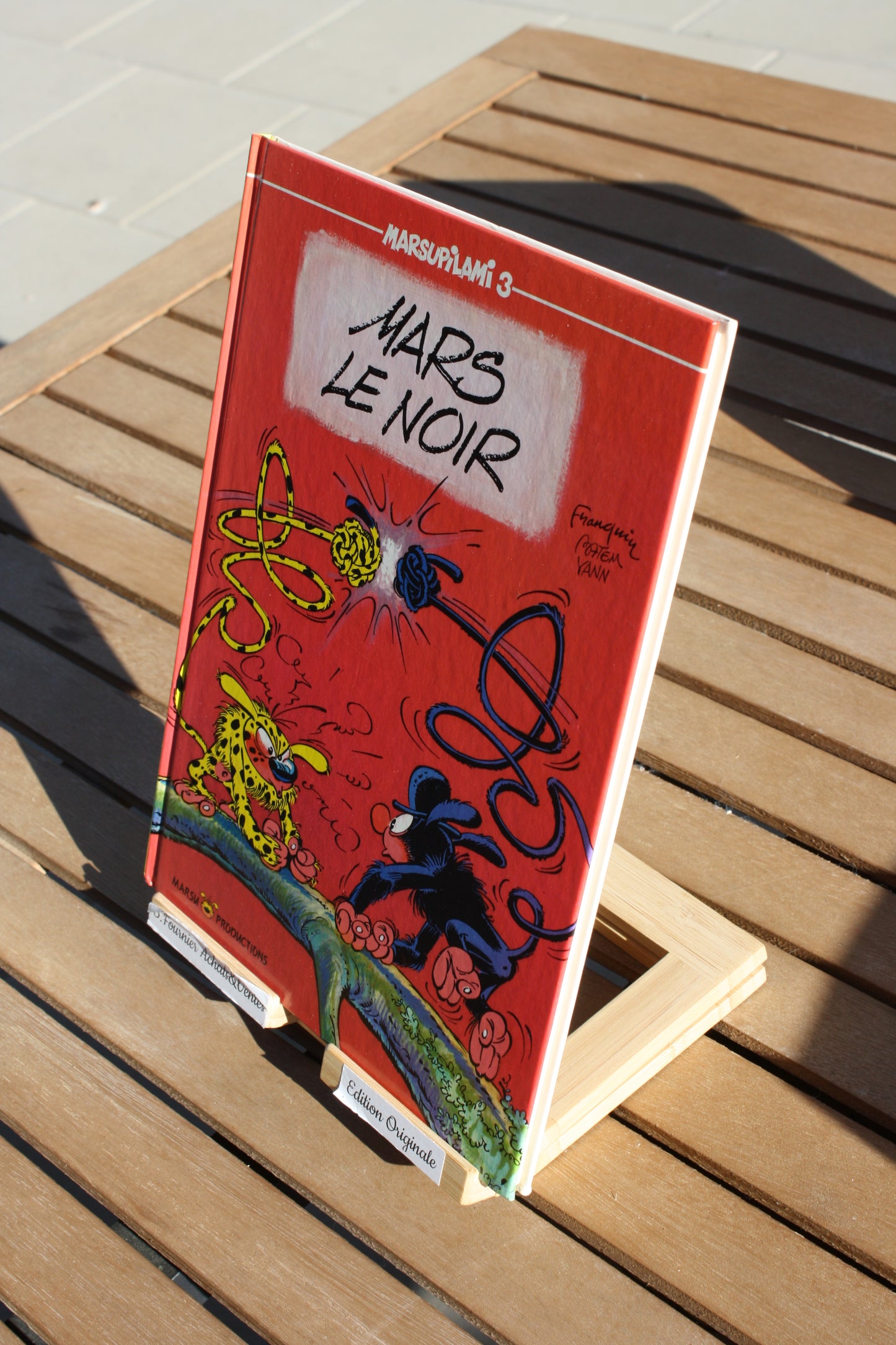 Mars le noir – Marsupilami – Franquin Batem Yann – Marsu Production – EO – 1989
