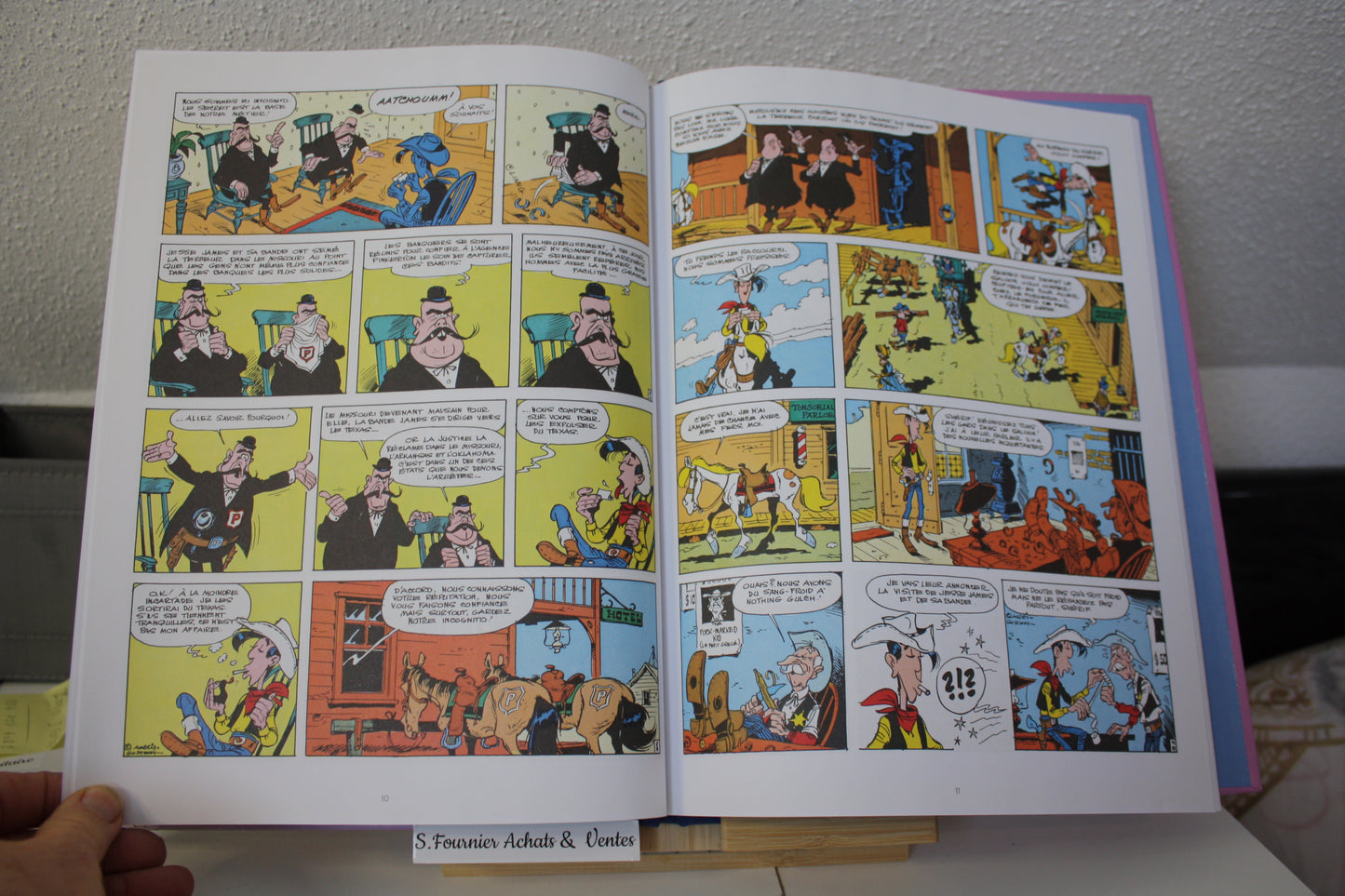 Jesse James – Lucky Luke – Morris et Goscinny - Hachette - Réédition - 2019