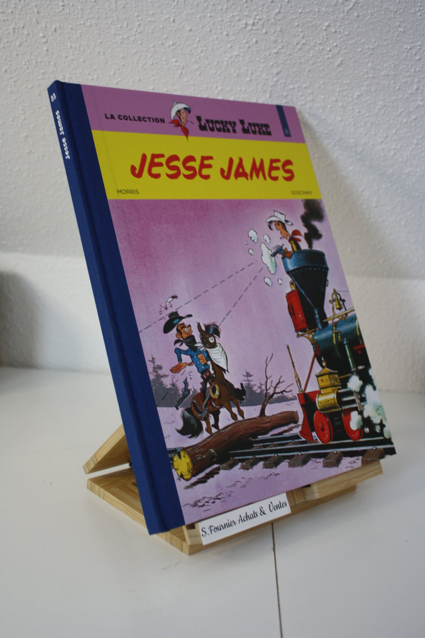 Jesse James – Lucky Luke – Morris et Goscinny - Hachette - Réédition - 2019