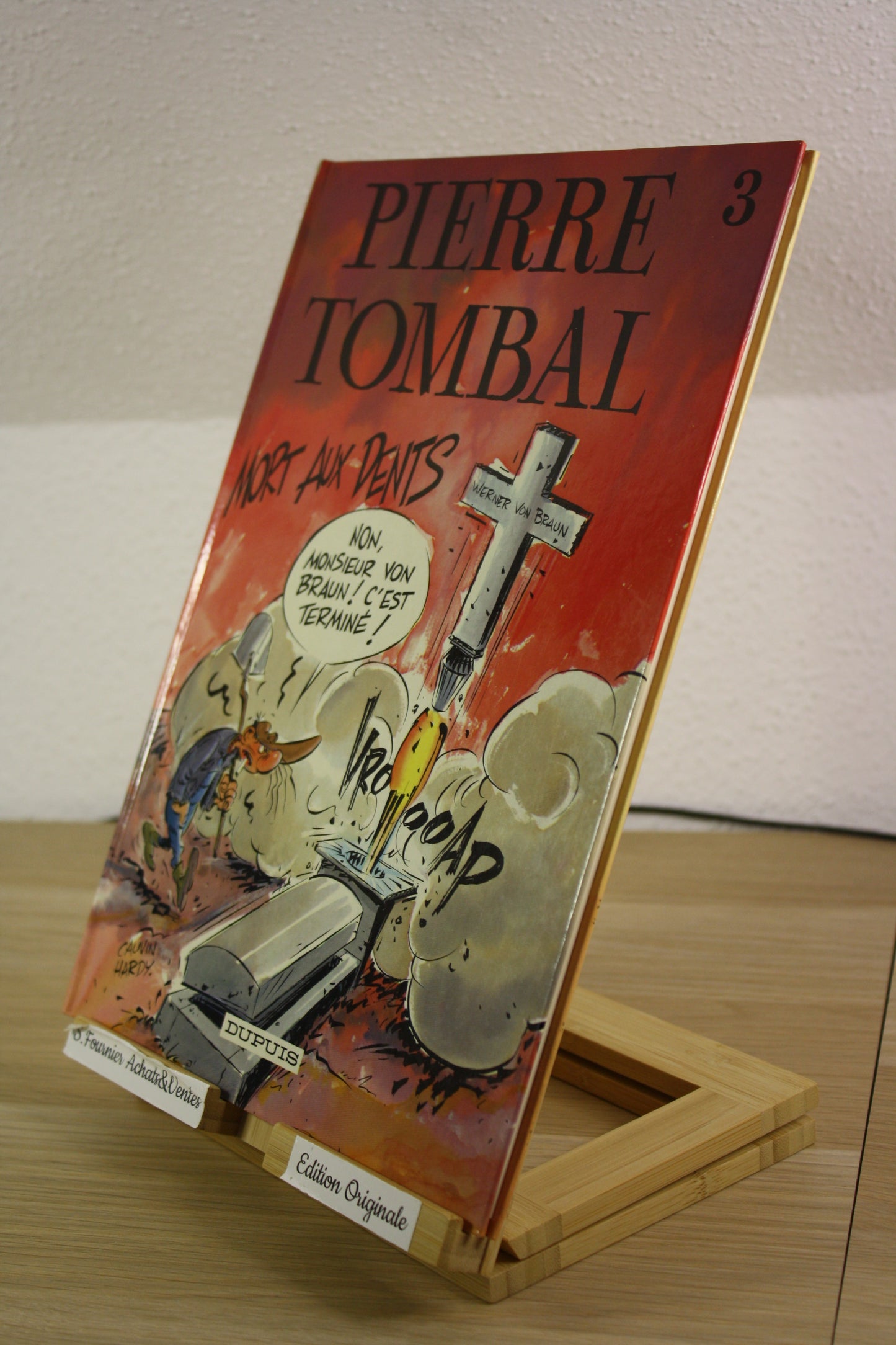 Mort aux dents – Pierre Tombal – Cauvin Hardy – Dupuis – EO – 1987