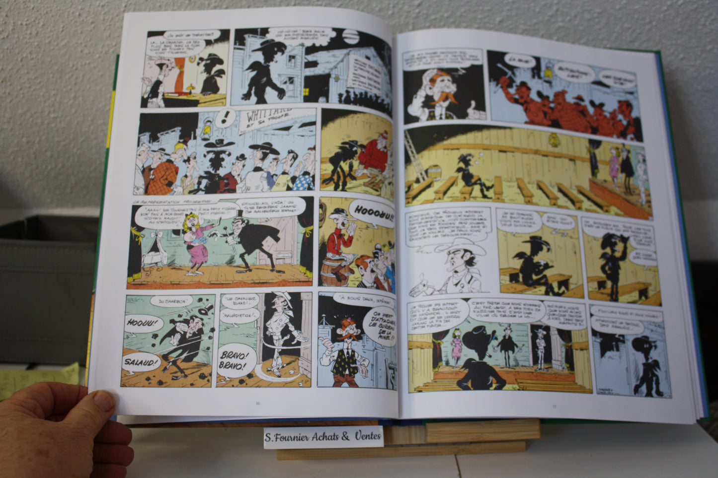 Le cavalier Blanc – Lucky Luke – Morris et Goscinny - Hachette - Réédition - 2019