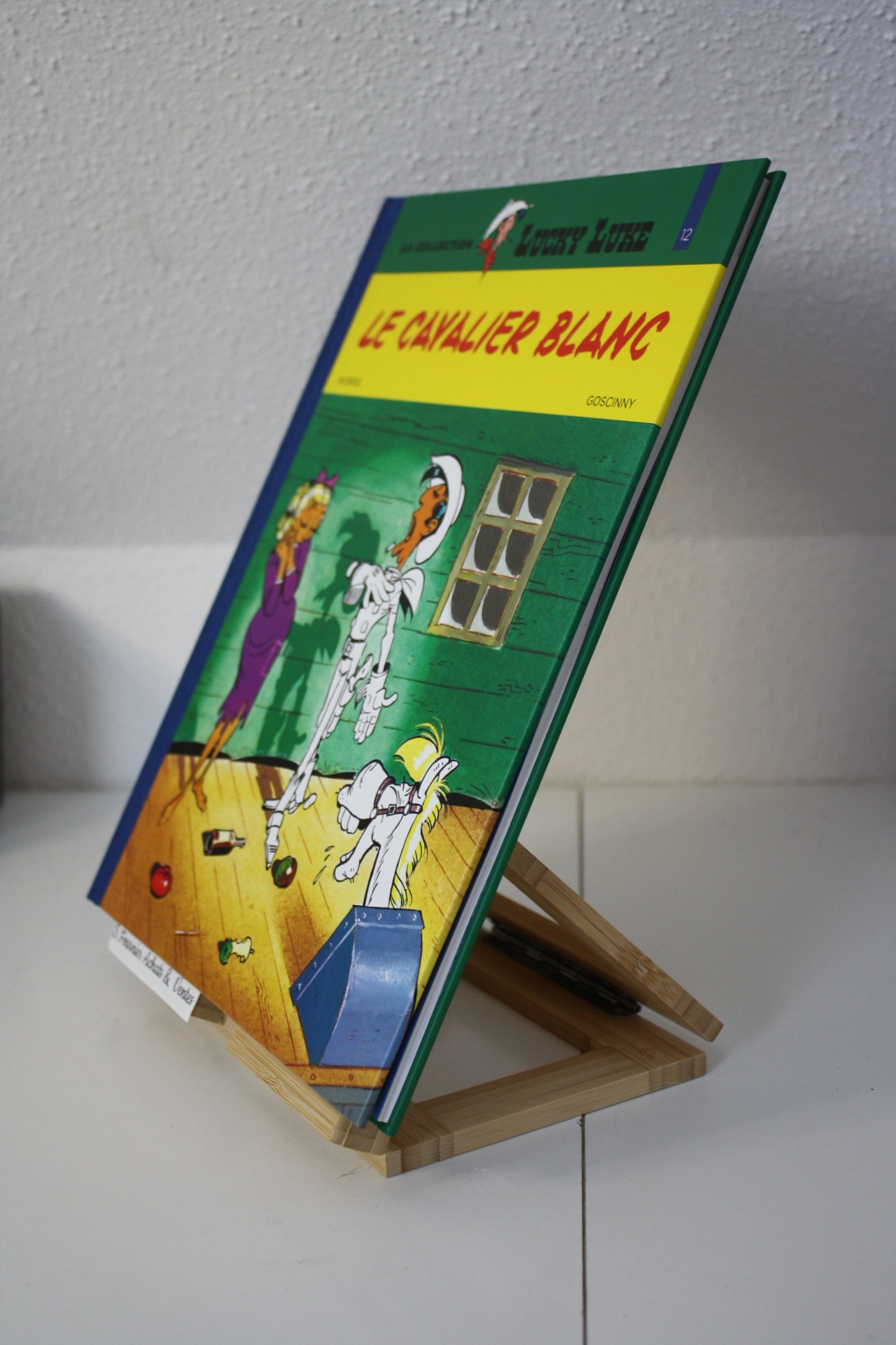 Le cavalier Blanc – Lucky Luke – Morris et Goscinny - Hachette - Réédition - 2019