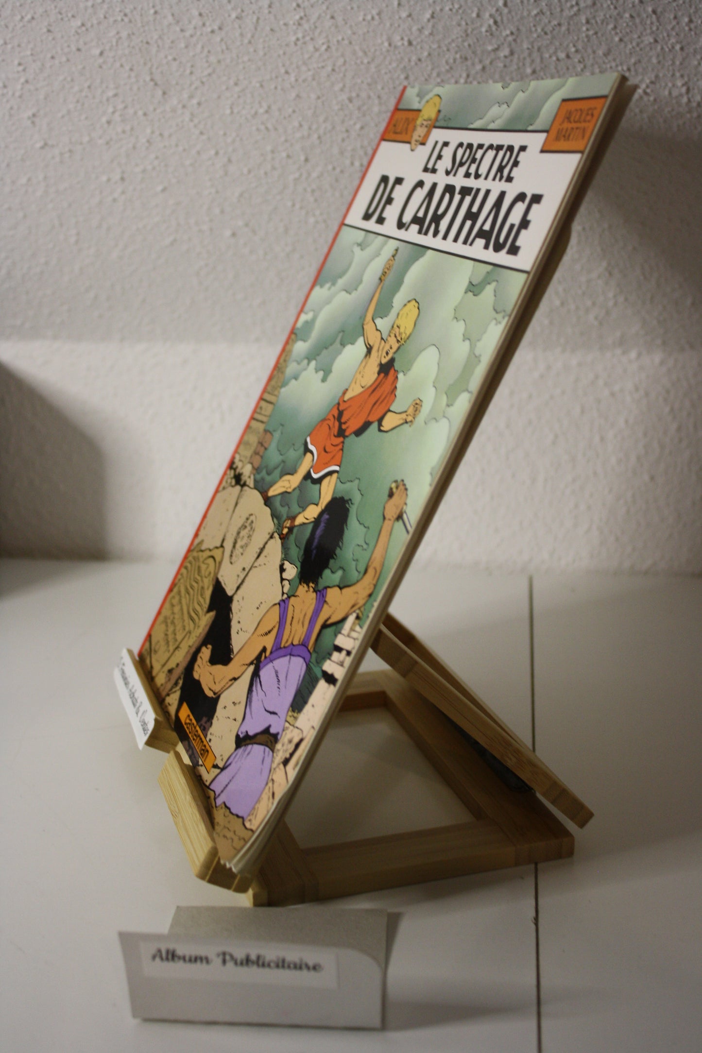 Le spectre de Carthage – Alix – Jacques Martin - Casterman - Publicitaire- 2001 - Promotionnel Souple