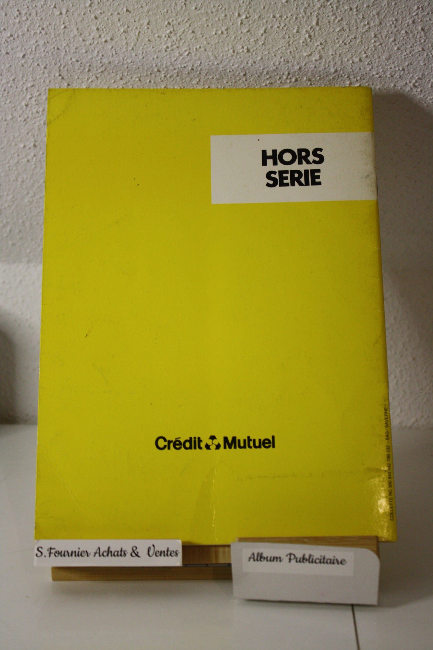 La Banque dessinée – Gaston – Franquin SEPP – Crédit Mutuel d’Alsace - publicitaire - 1983