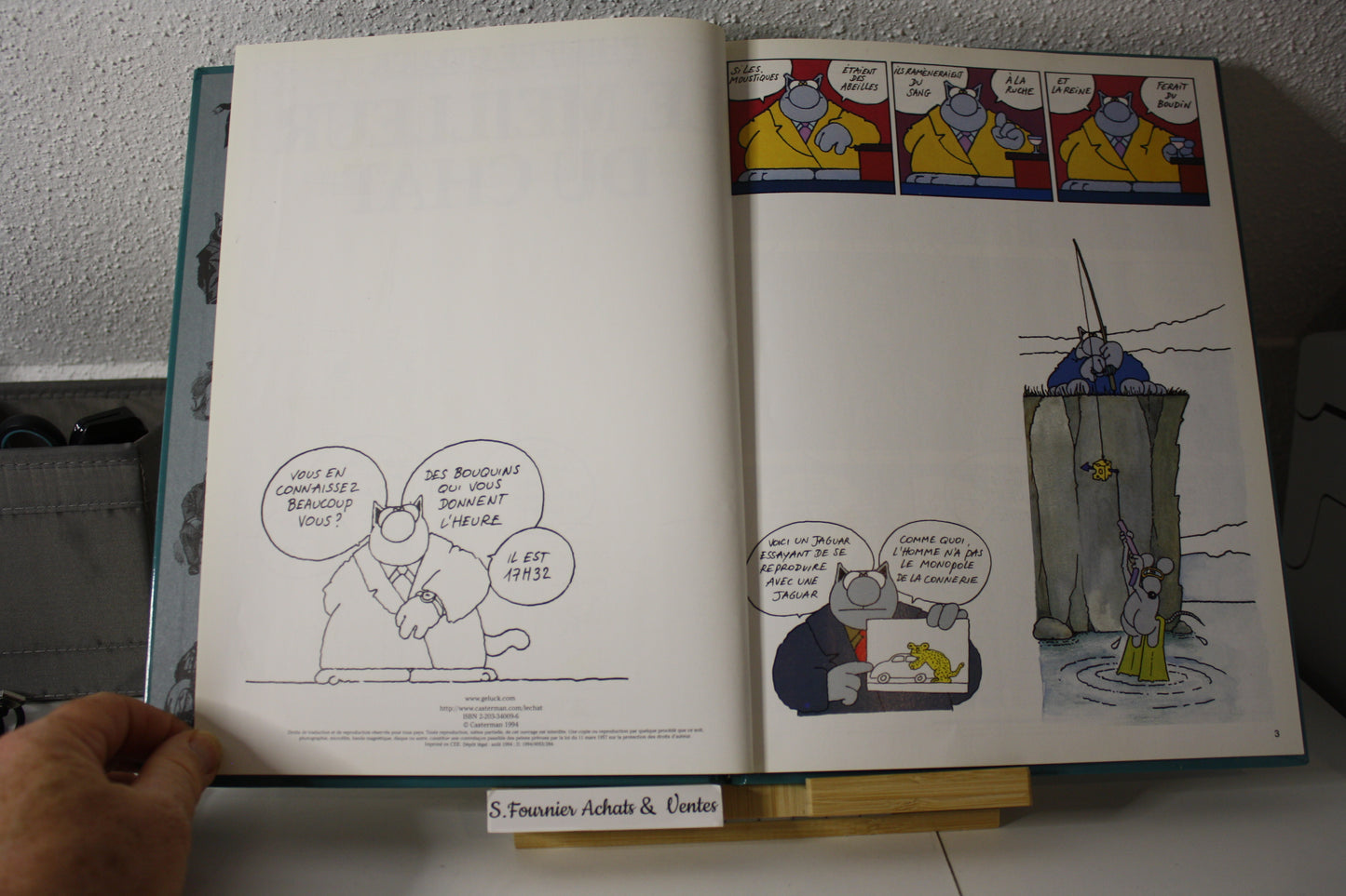 Le meilleur du Chat – Le chat – Phillipe Geluck - Casterman – Réédition - 1994