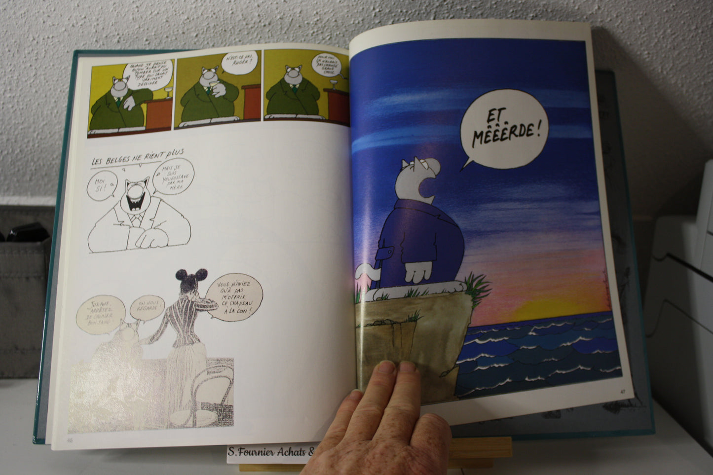 Le meilleur du Chat – Le chat – Phillipe Geluck - Casterman – Réédition - 1994