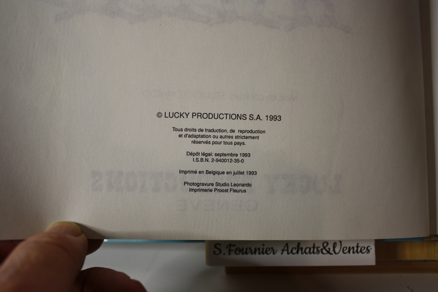Les dalton à la noce – Lucky Luke – Morris, Fauche et Léturgie - Lucky Production - EO - 1993