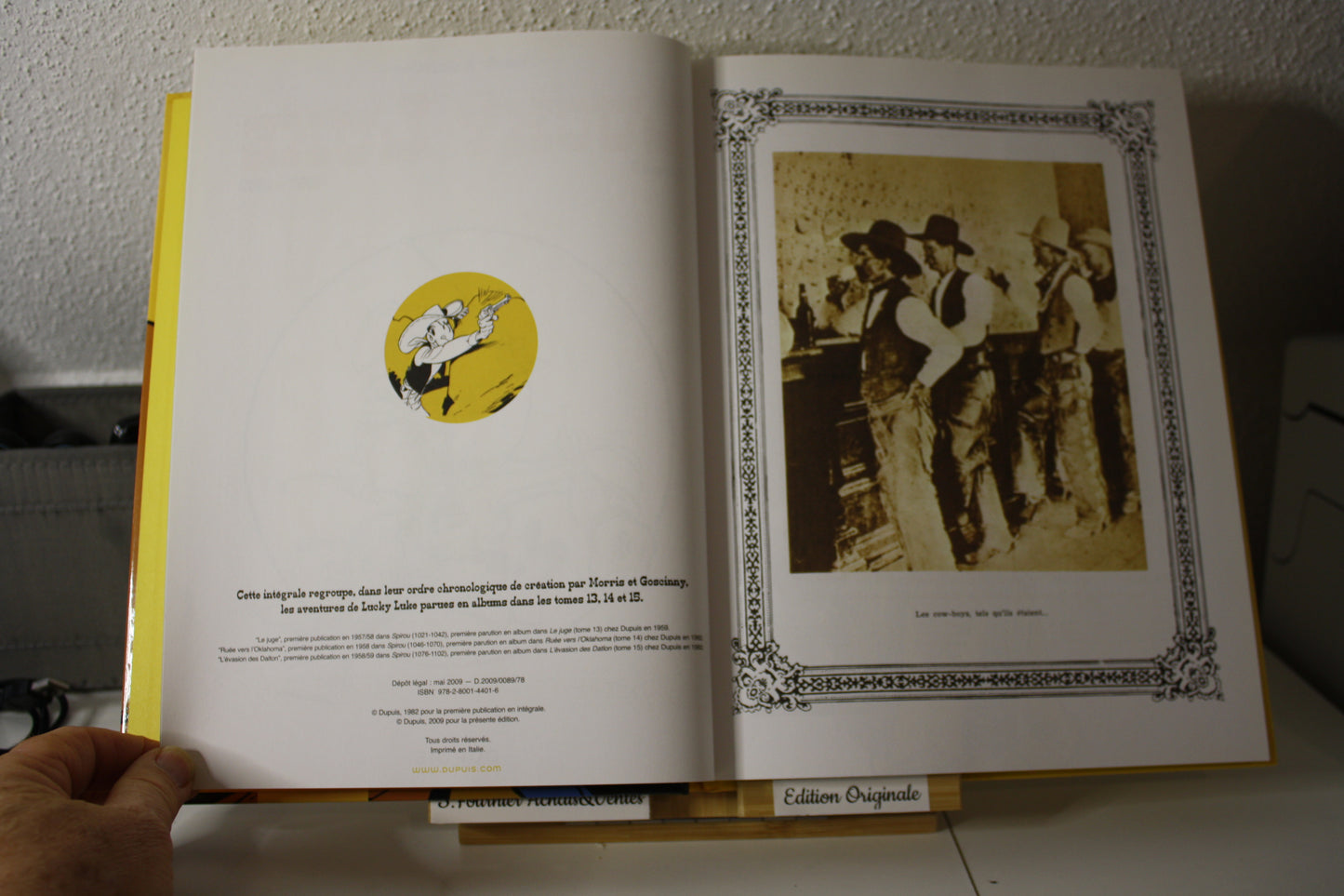 L’intégral Volume 5 – Lucky Luke – Morris et Goscinny - Dupuis - EO – 2005