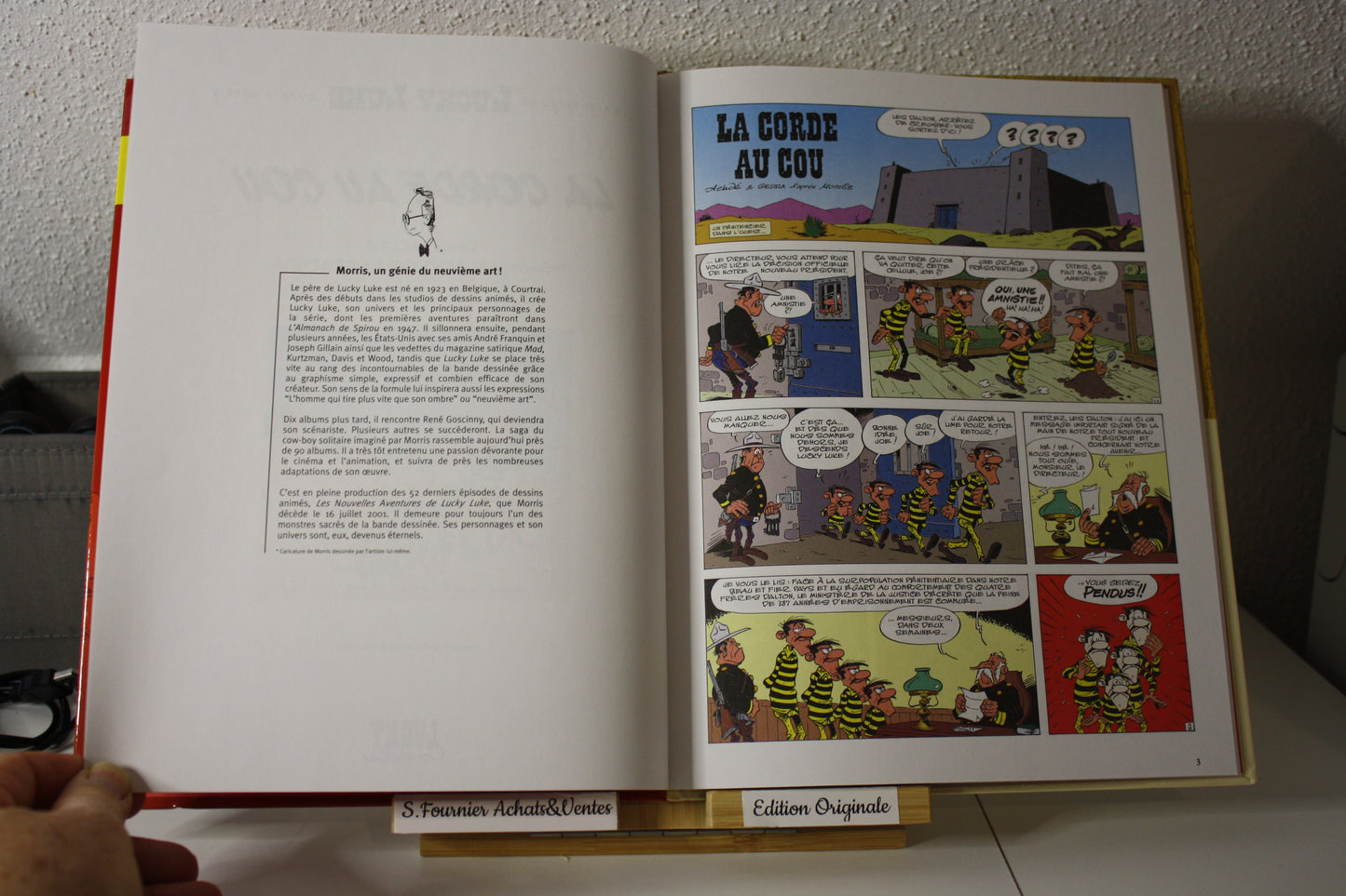La corde au cou – Lucky Luke - Morris, Achdés et Gerra - Lucky Comics - EO - 2006