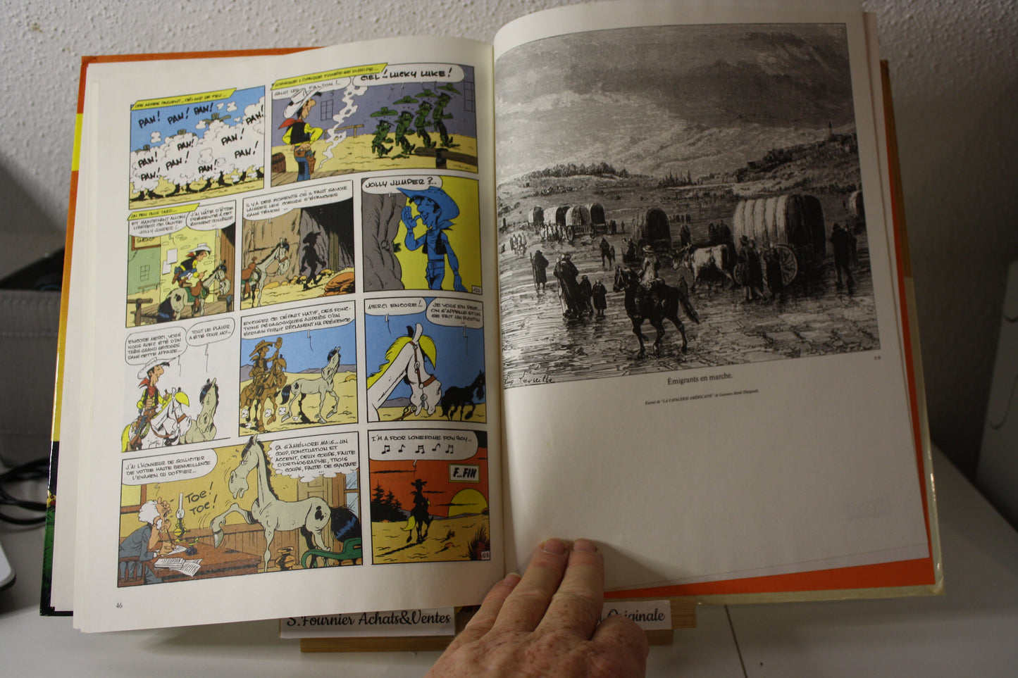 L’alibi – Lucky Luke – Morris et Guylouis - Dargaud - EO - 1987