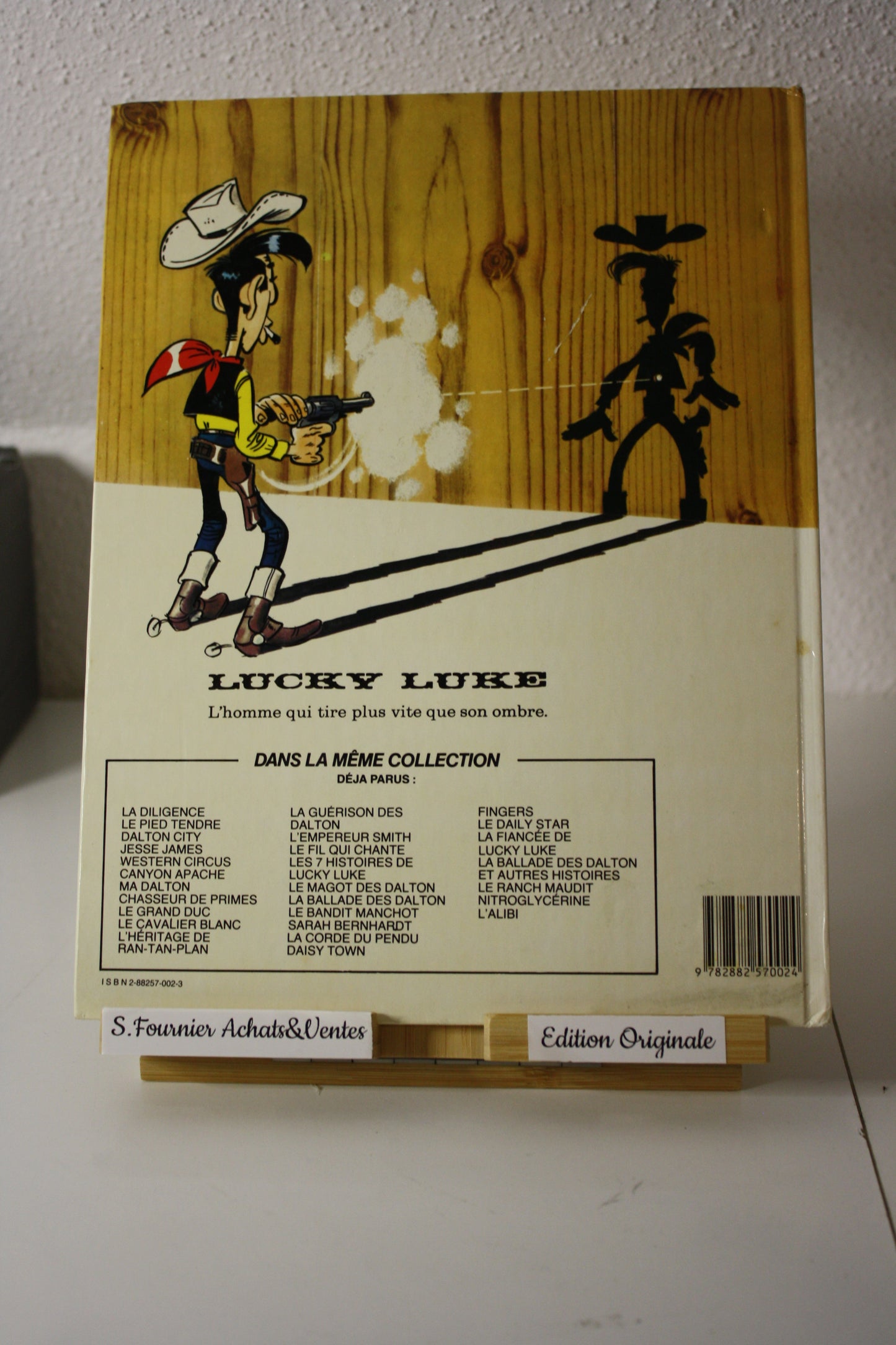 L’alibi – Lucky Luke – Morris et Guylouis - Dargaud - EO - 1987