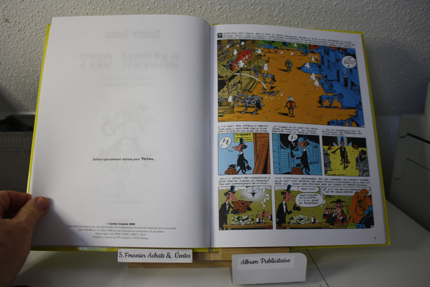 Dalton City – Lucky Luke – Morris et Goscinny - Lucky Comics - Publicitaire- 2006 - Total