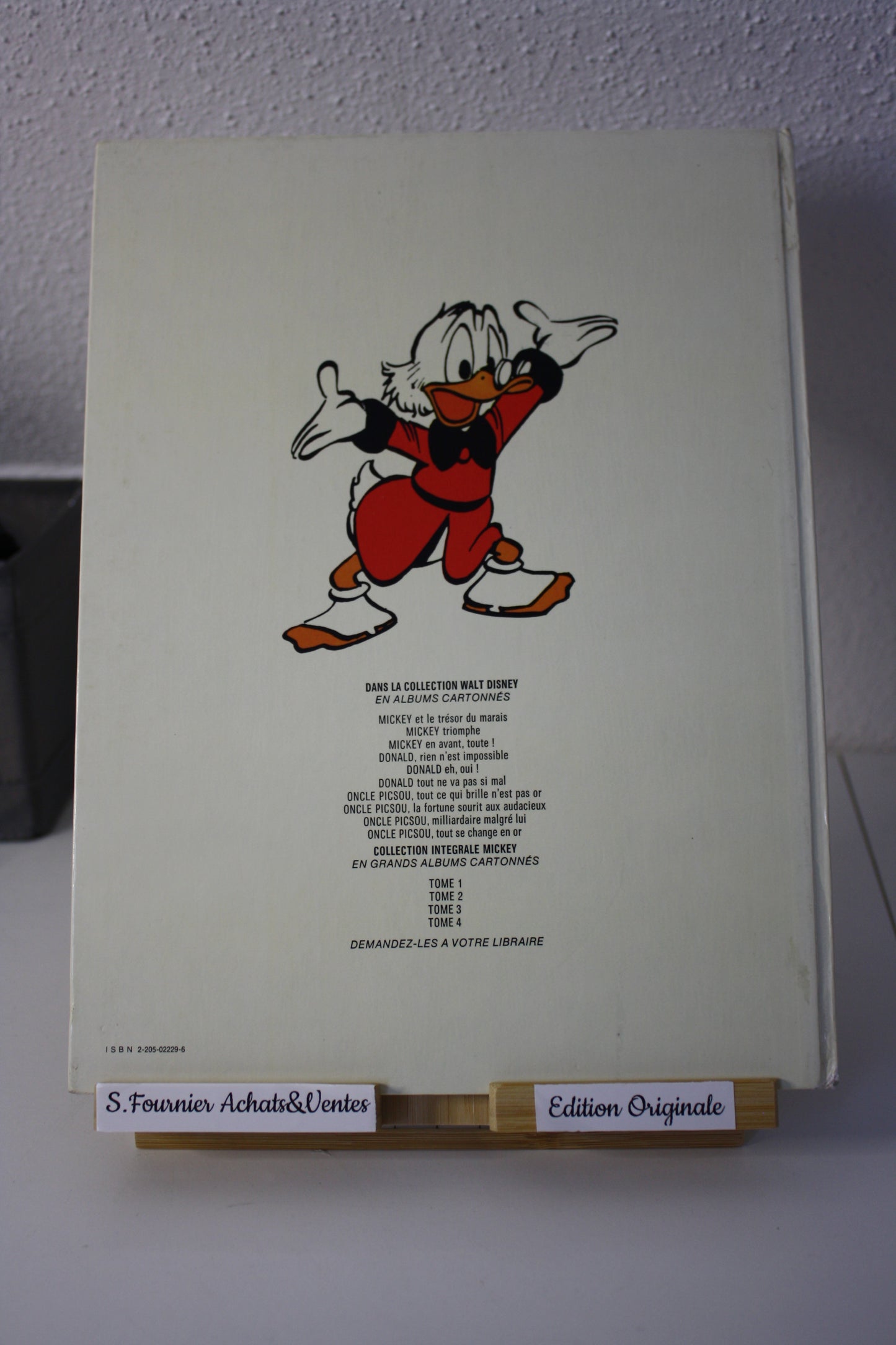 Oncle Picsou tout se change en or – Walt Disney - Walt Disney – Dargaud Editeur - EO - 1982