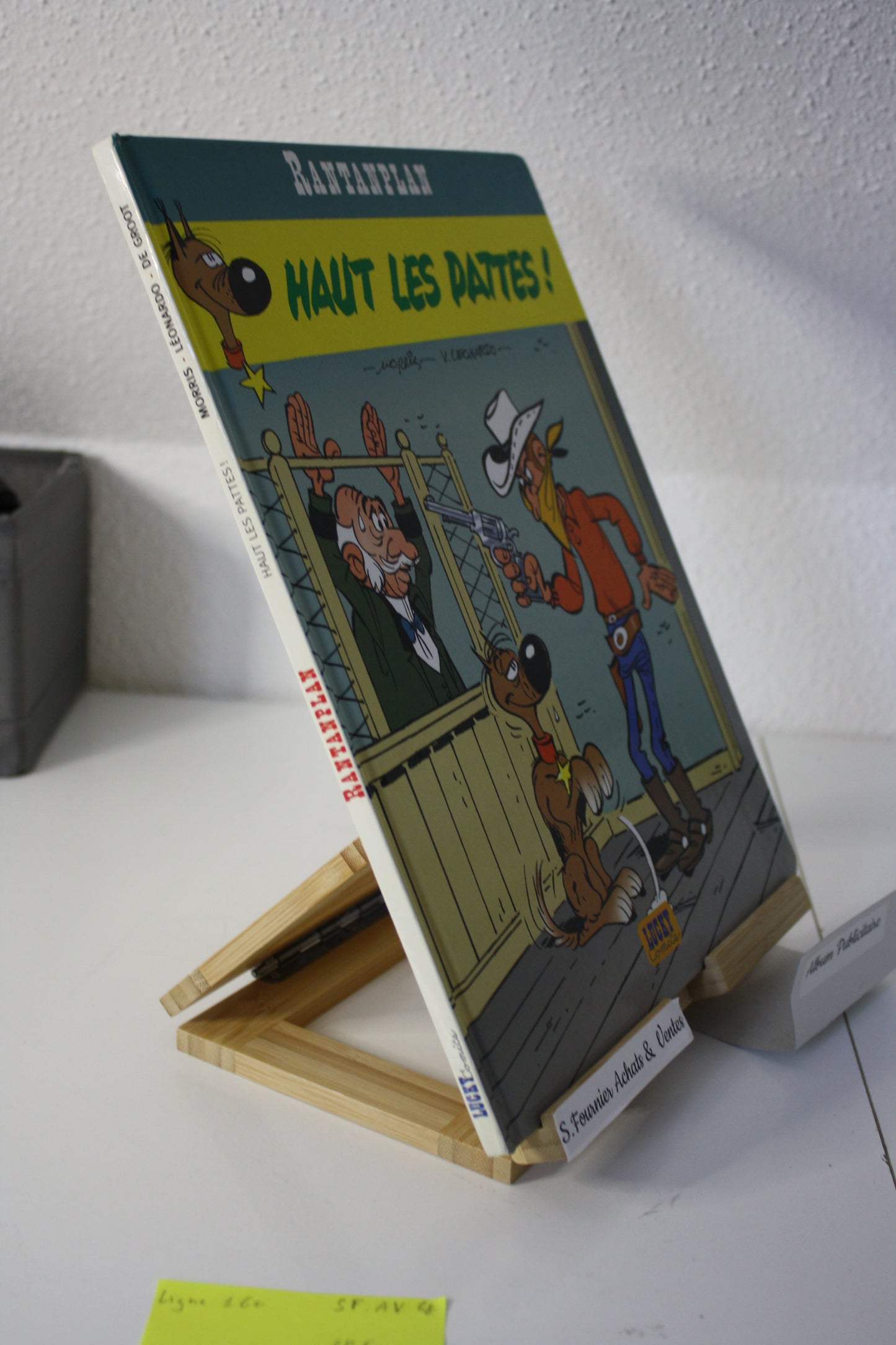 Hauts les pattes – Rantanplan – Morris, Léonardino - Lucky Comics – Publicitaire - 2003 – BP France