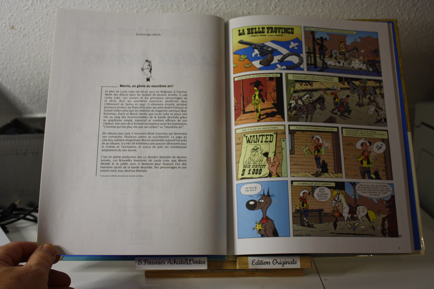 La Belle Province – Lucky Luke – Achdés et Gerra - Lucky Comics- EO -2004