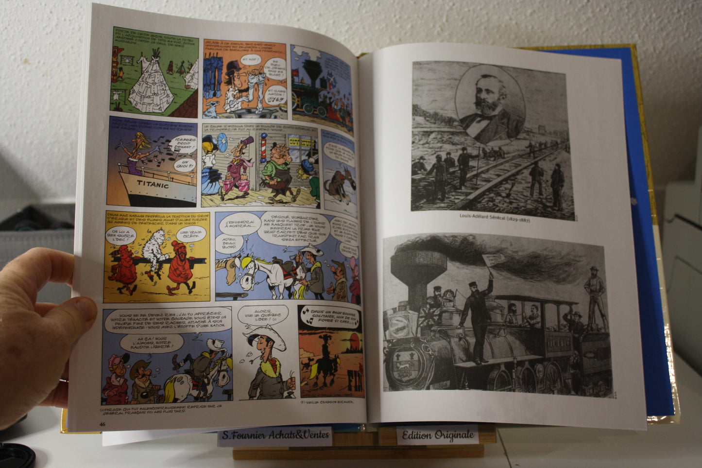La Belle Province – Lucky Luke – Achdés et Gerra - Lucky Comics- EO -2004