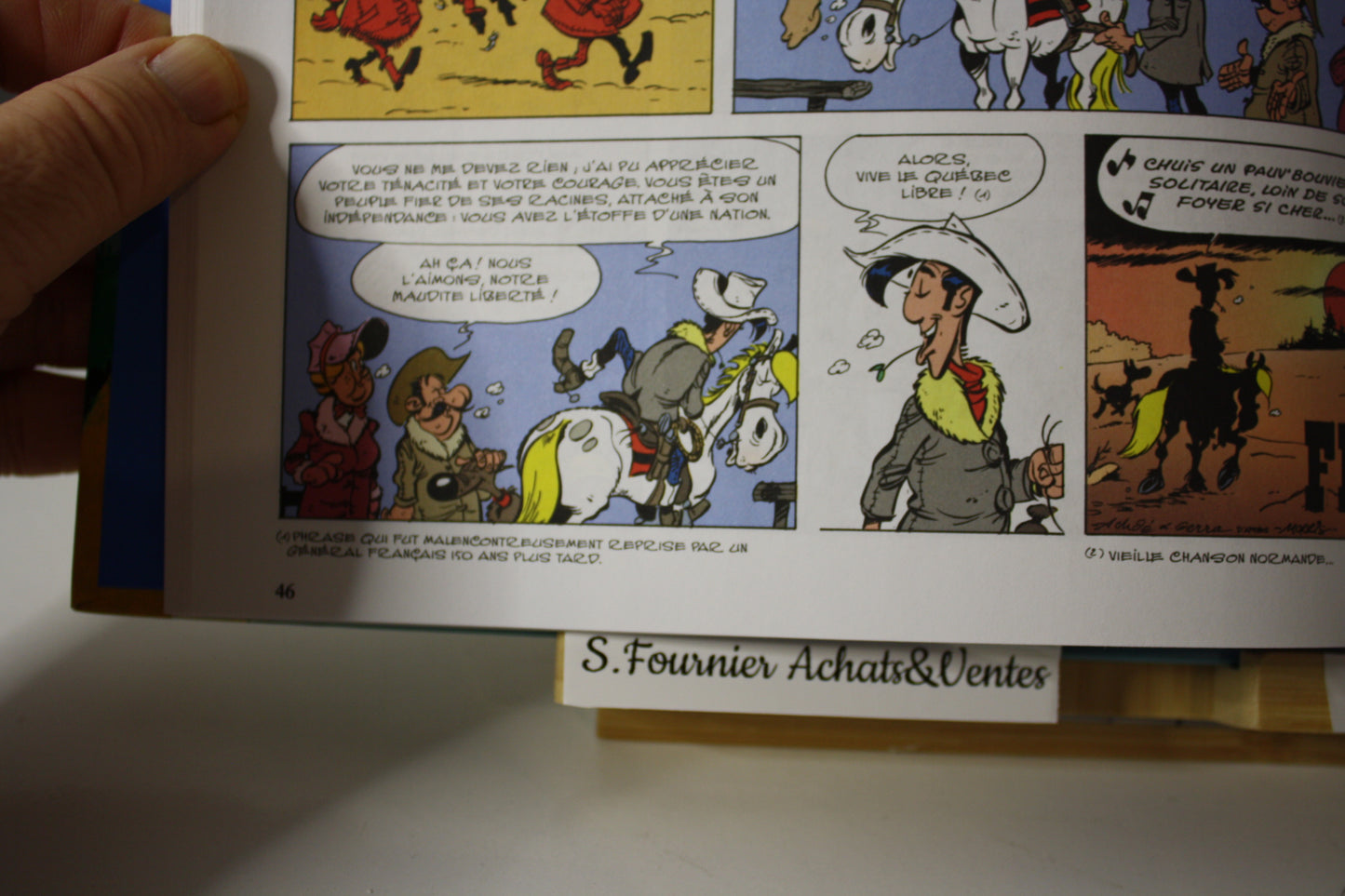 La Belle Province – Lucky Luke – Achdés et Gerra - Lucky Comics- EO -2004