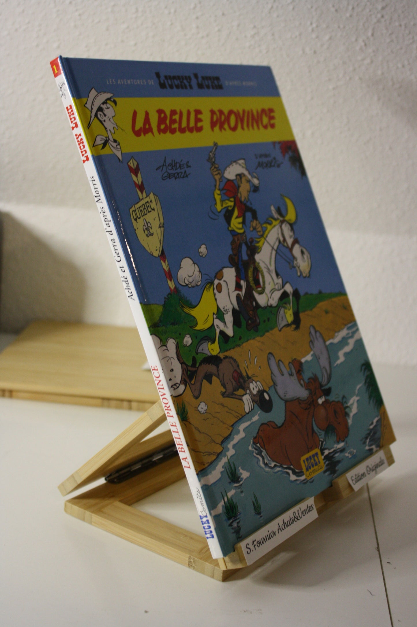 La Belle Province – Lucky Luke – Achdés et Gerra - Lucky Comics- EO -2004