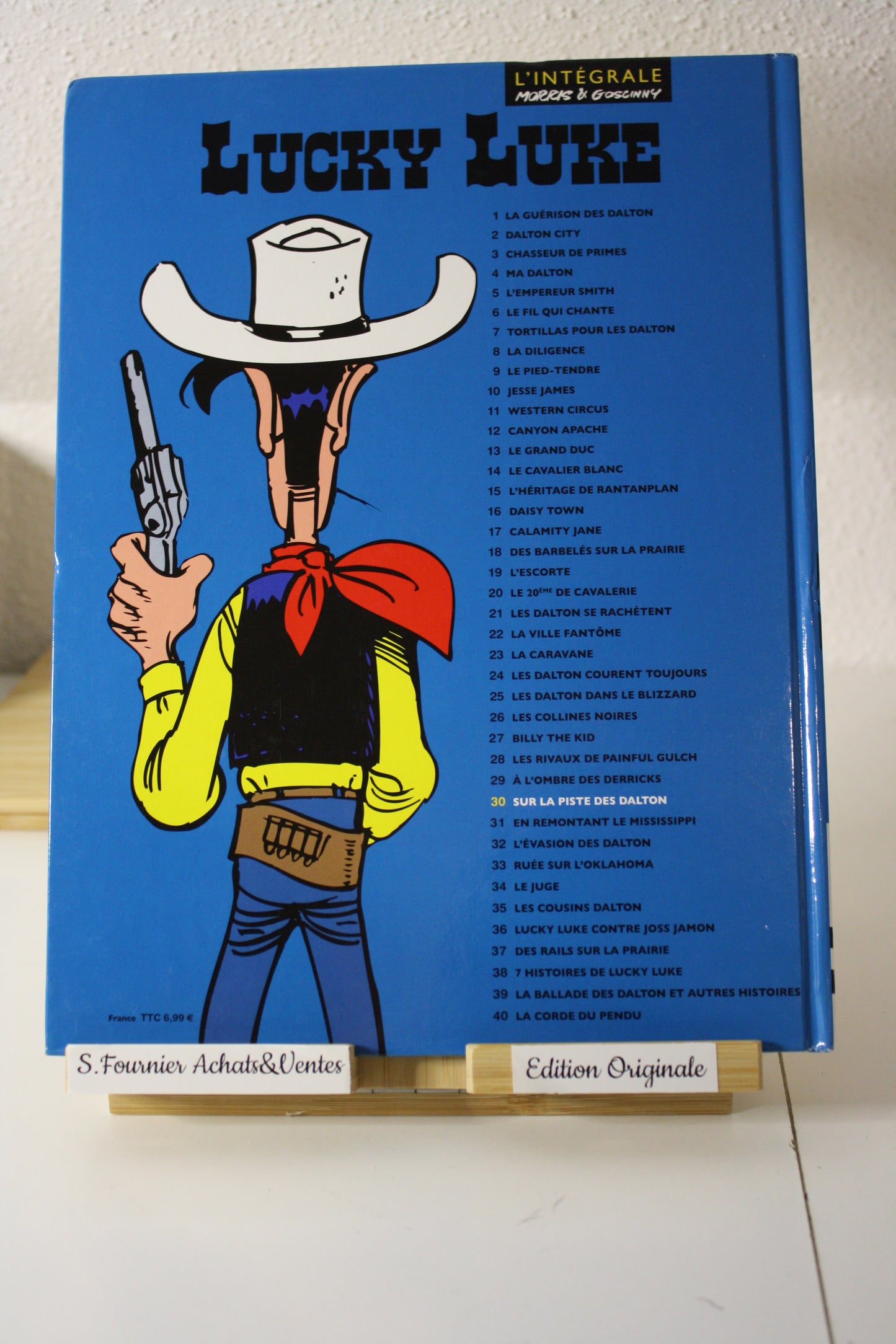 Sur la piste des Daltons – Lucky Luke – Morris et Goscinny - Télé 7 jours – Publicitaire - 2014