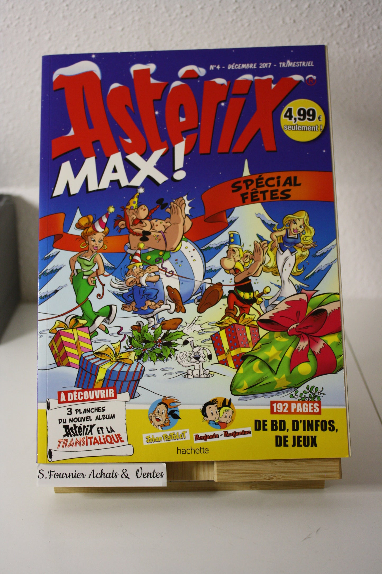 Astérix Max n°4 – Astérix - Goscinnny Uderzo – Hachette - Trimestriel - 2017 – Décembre