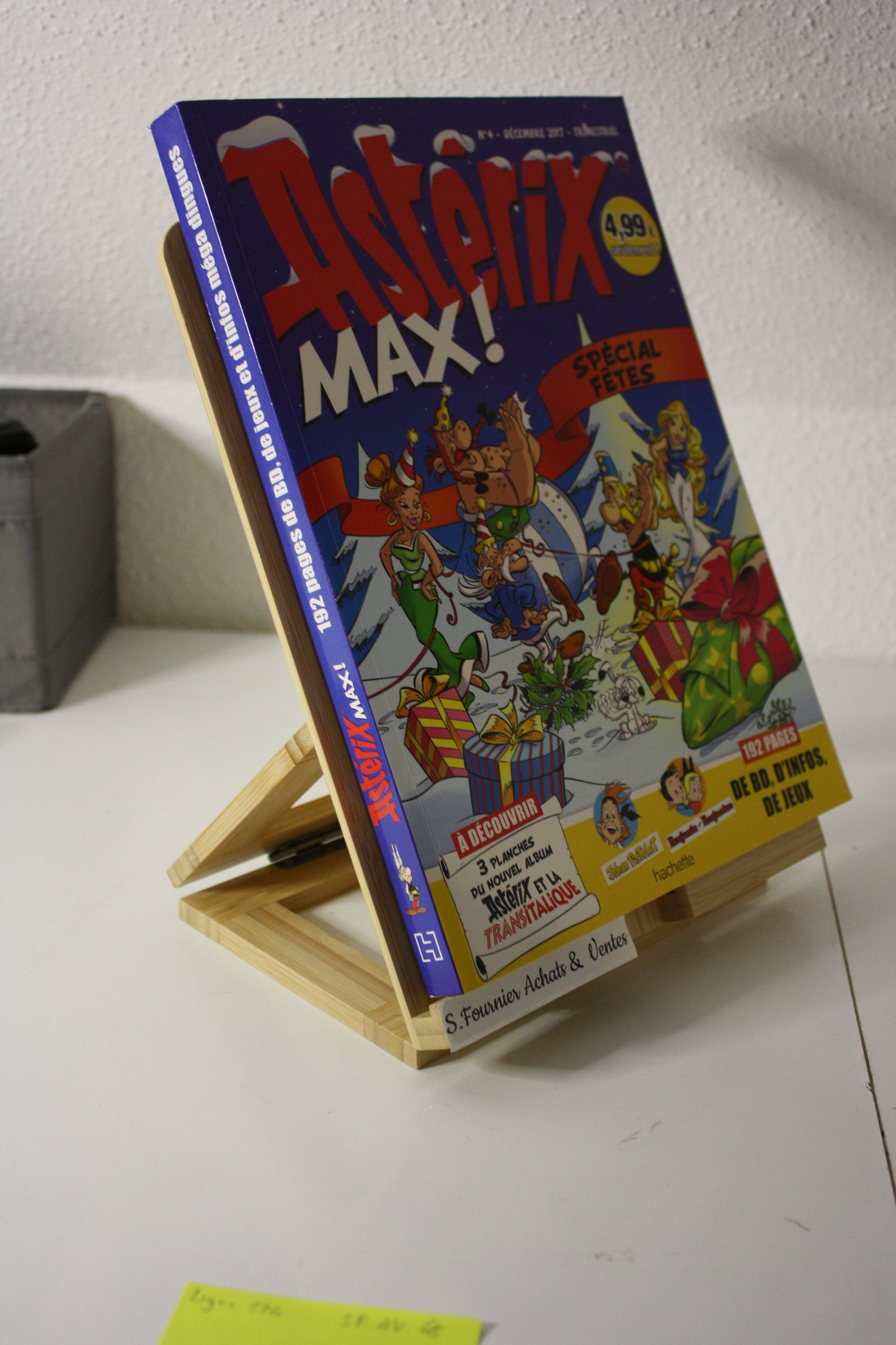 Astérix Max n°4 – Astérix - Goscinnny Uderzo – Hachette - Trimestriel - 2017 – Décembre