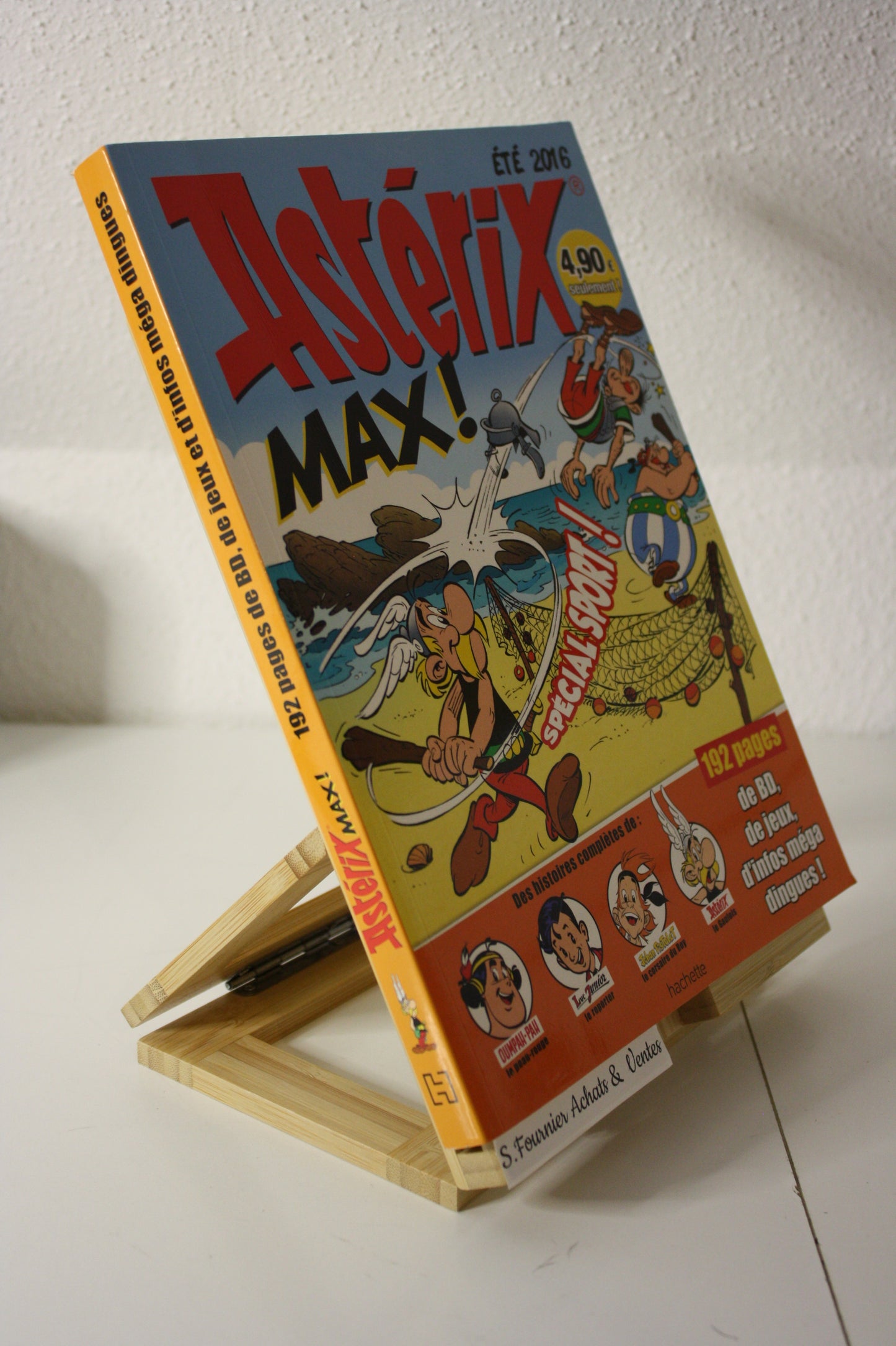 Astérix Max 1H – Astérix - Uderzo Goscinny - Hachette - Mensuel - 2016 - Spécial été 2016
