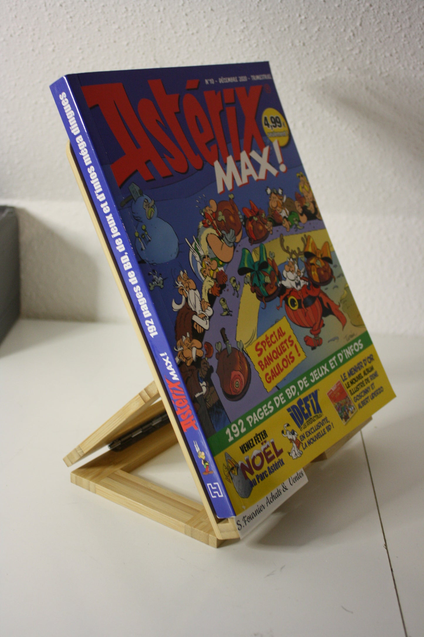 Astérix Max n°10 – Astérix - Goscinny Uderzo - Hachette - Trimestriel - 2020 – Décembre