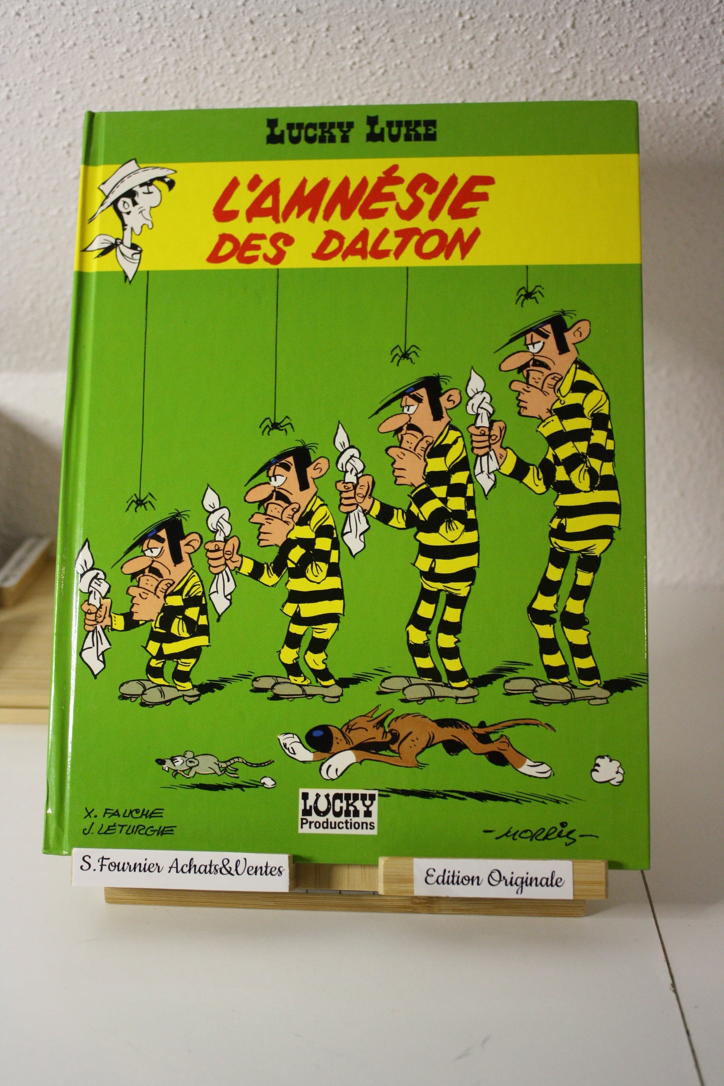 L’amnésie des Dalton – Lucky Luke - Morris, Fauche et Léturgie - Lucky Production - EO - 1991