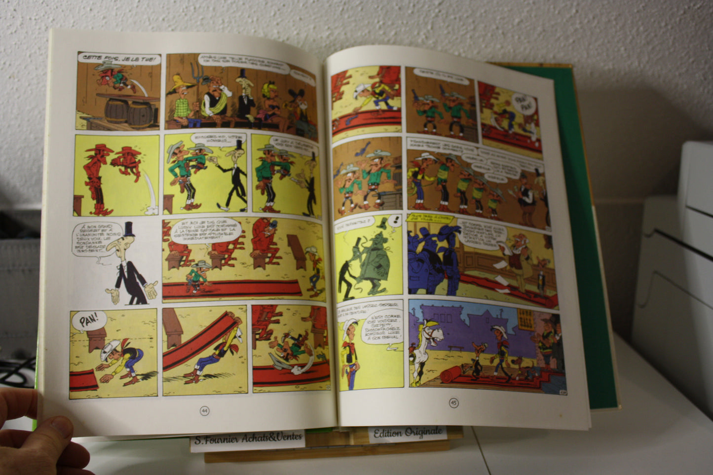 L’amnésie des Dalton – Lucky Luke - Morris, Fauche et Léturgie - Lucky Production - EO - 1991