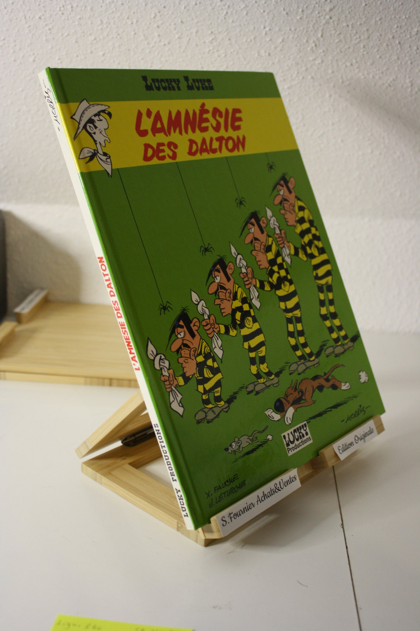 L’amnésie des Dalton – Lucky Luke - Morris, Fauche et Léturgie - Lucky Production - EO - 1991
