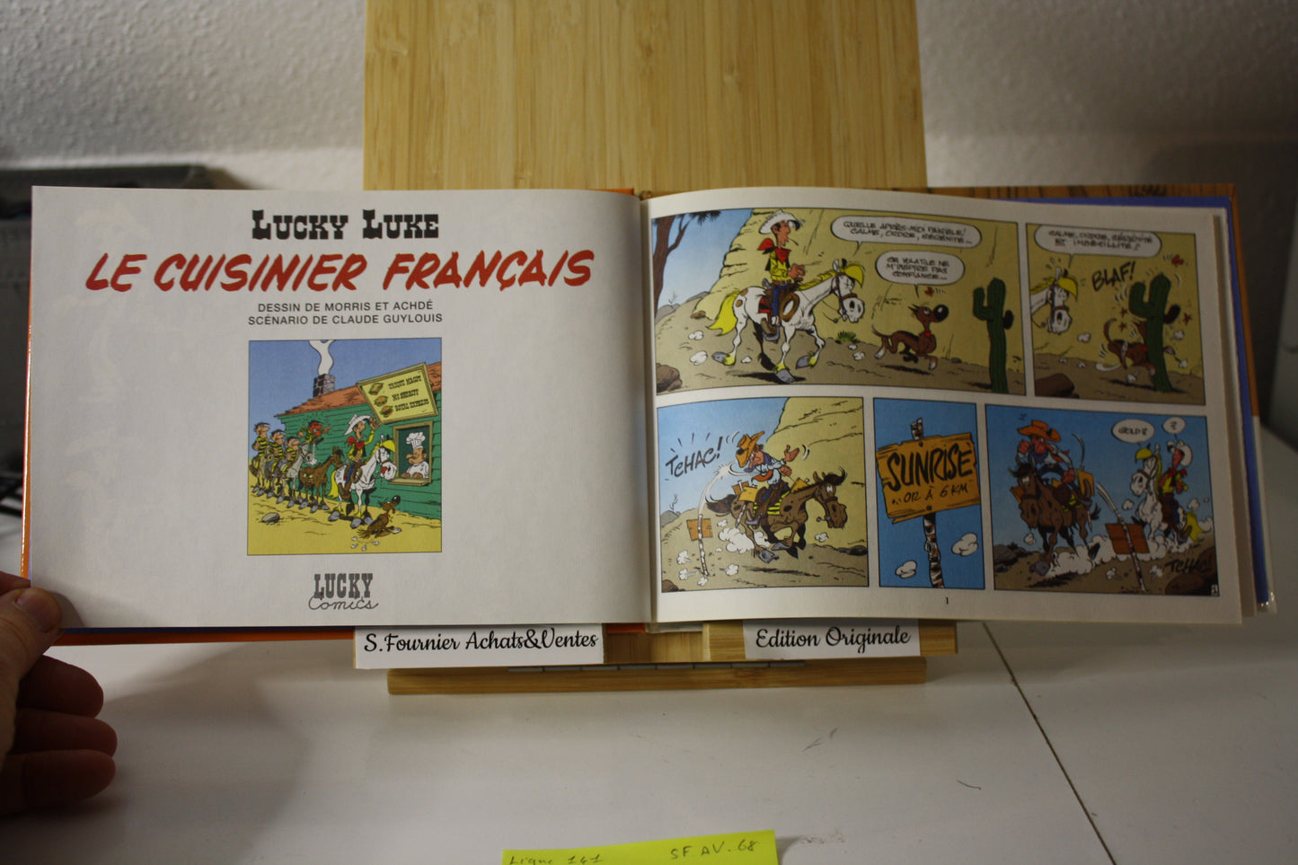 Le Cuisinier Français – Lucky Luke - Morris, Auche et Guylouis - Lucky Production - EO - 2003