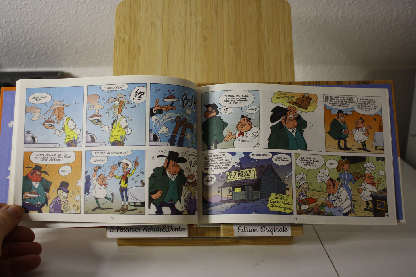 Le Cuisinier Français – Lucky Luke - Morris, Auche et Guylouis - Lucky Production - EO - 2003