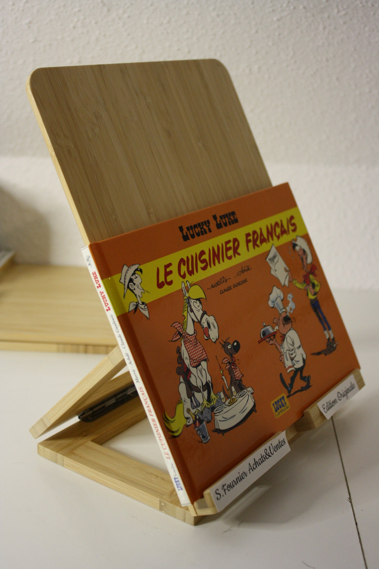 Le Cuisinier Français – Lucky Luke - Morris, Auche et Guylouis - Lucky Production - EO - 2003
