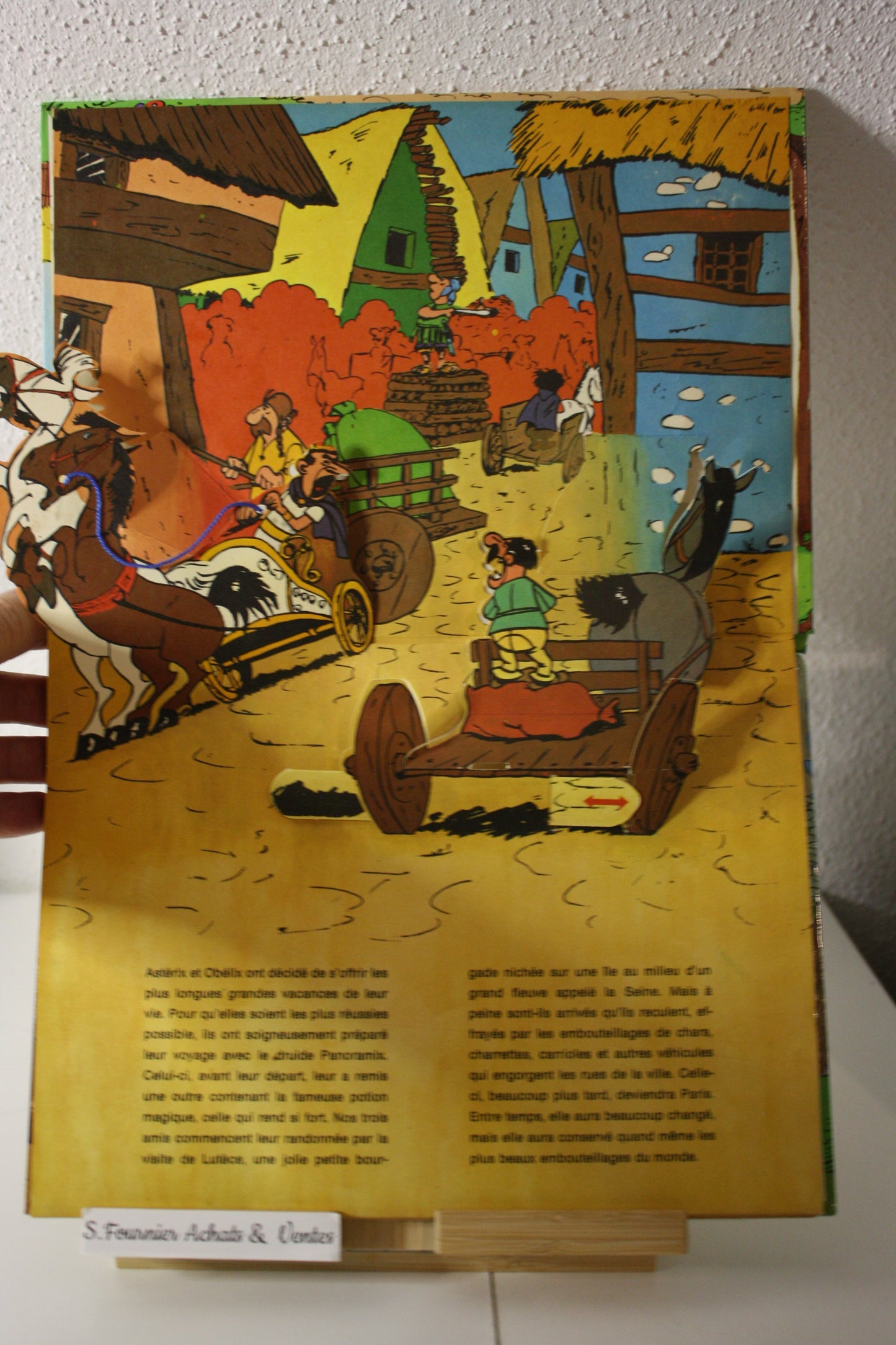 Les voyages d’Astérix le gaulois – Astérix – Uderzo - Pop Hop - EO - 1974