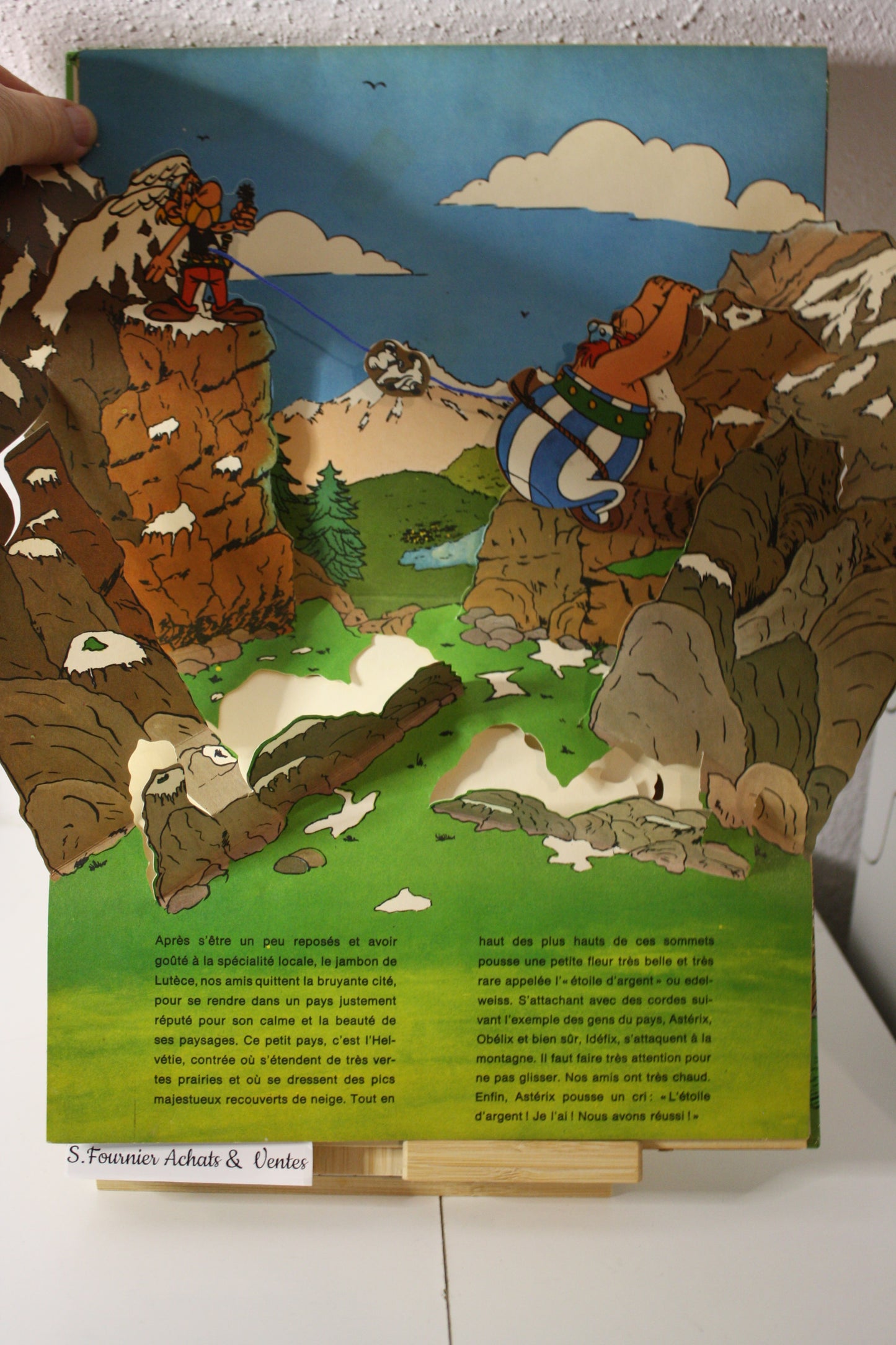 Les voyages d’Astérix le gaulois – Astérix – Uderzo - Pop Hop - EO - 1974