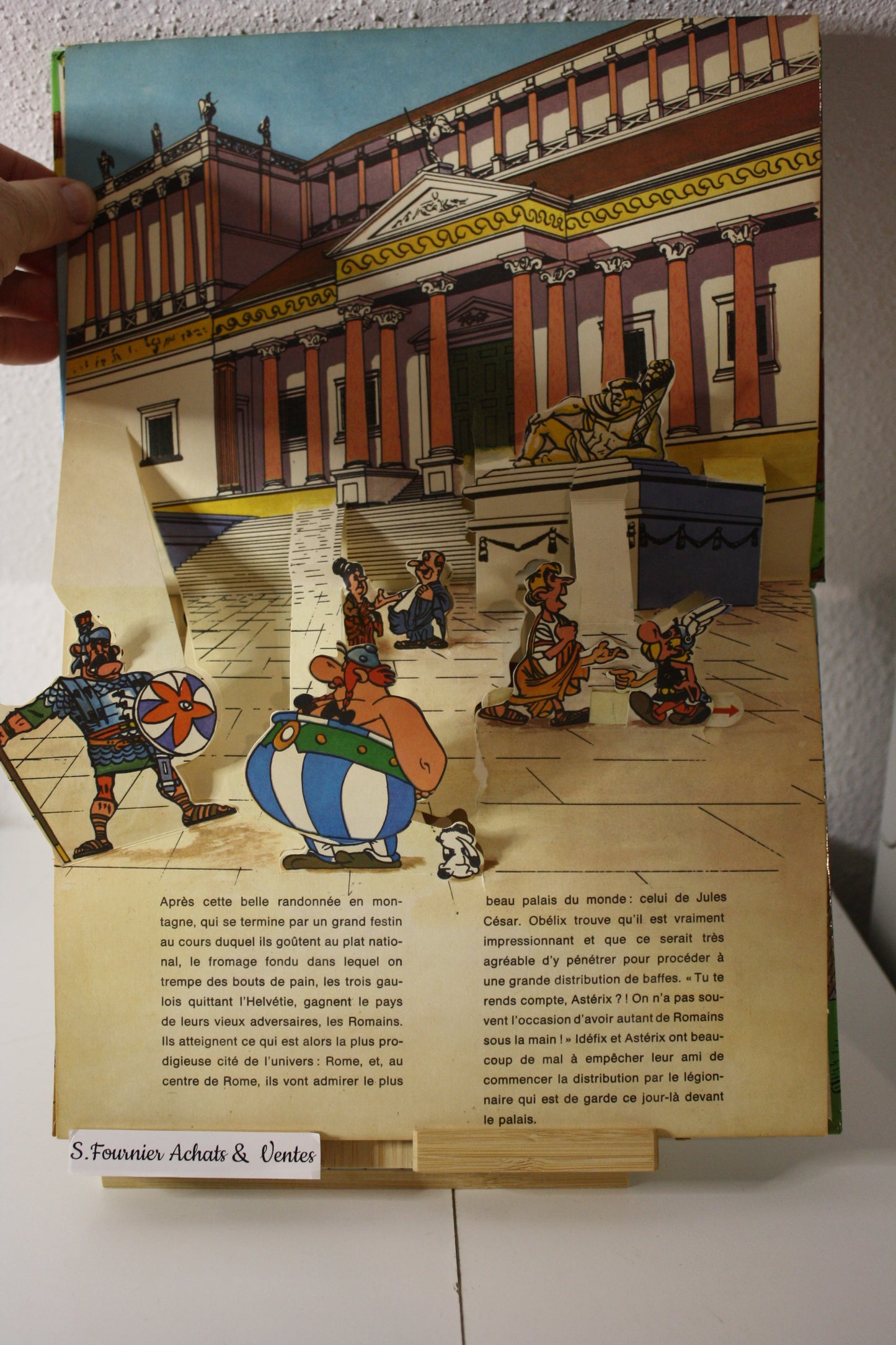 Les voyages d’Astérix le gaulois – Astérix – Uderzo - Pop Hop - EO - 1974
