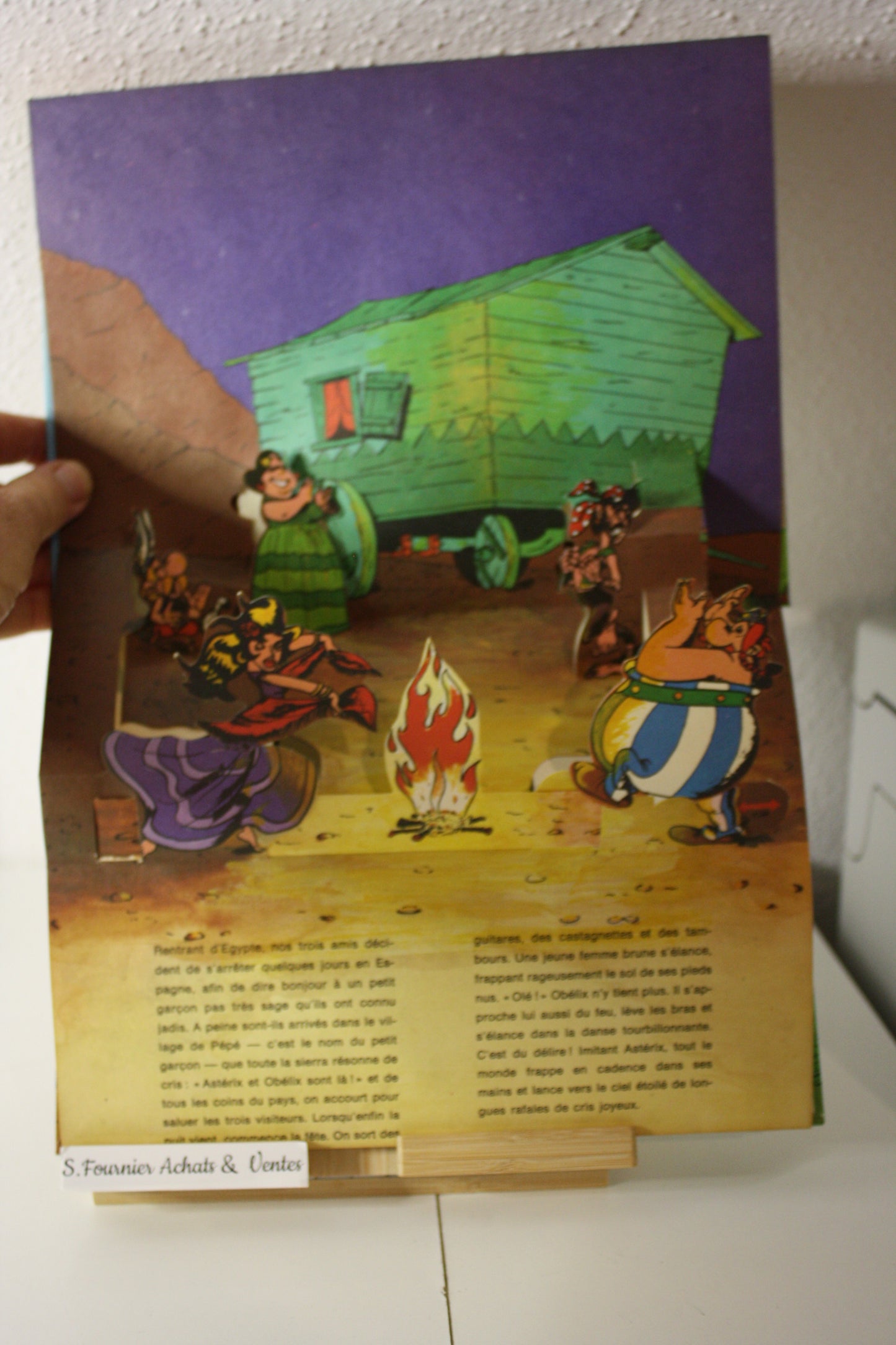 Les voyages d’Astérix le gaulois – Astérix – Uderzo - Pop Hop - EO - 1974
