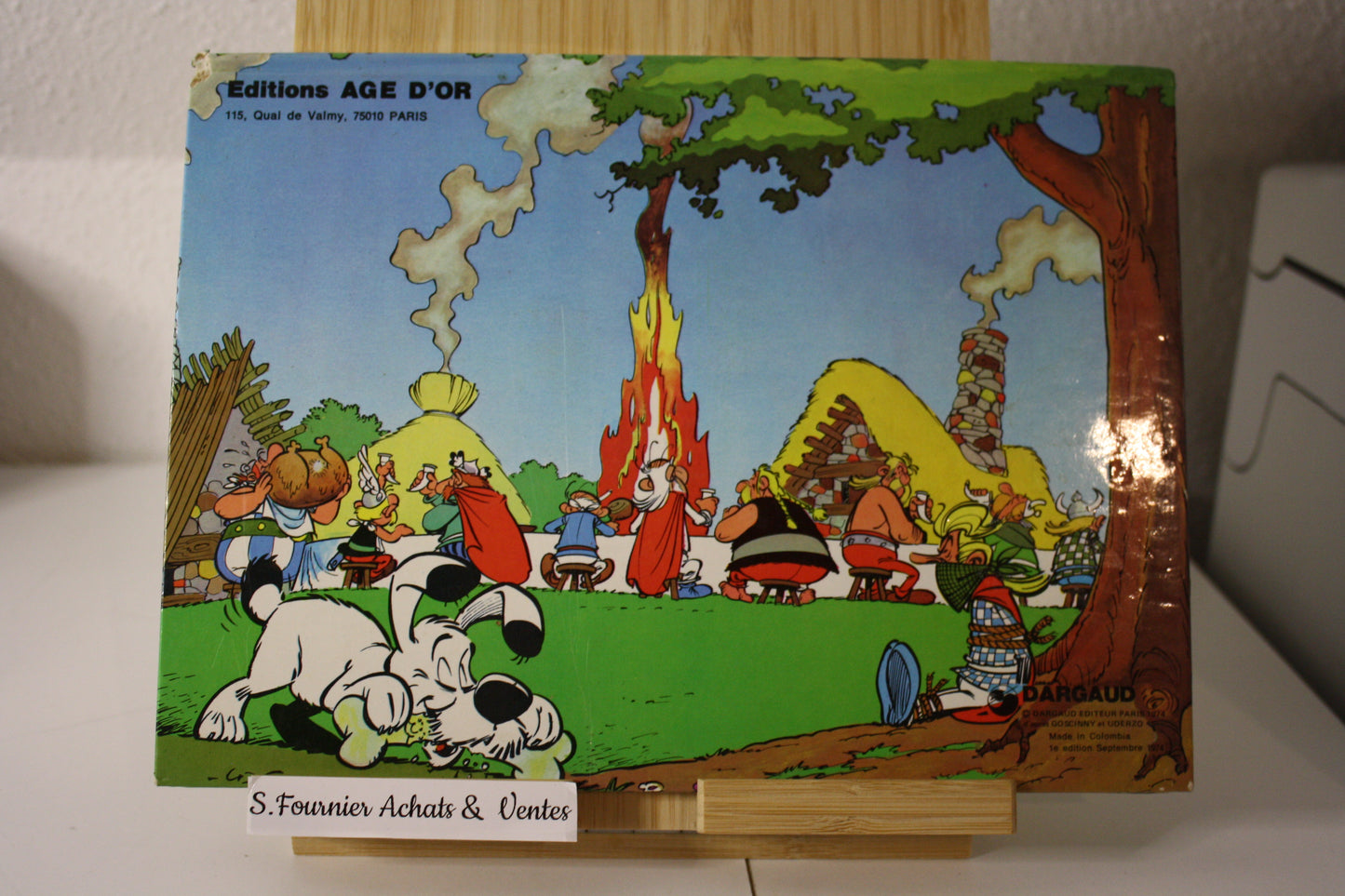 Les voyages d’Astérix le gaulois – Astérix – Uderzo - Pop Hop - EO - 1974