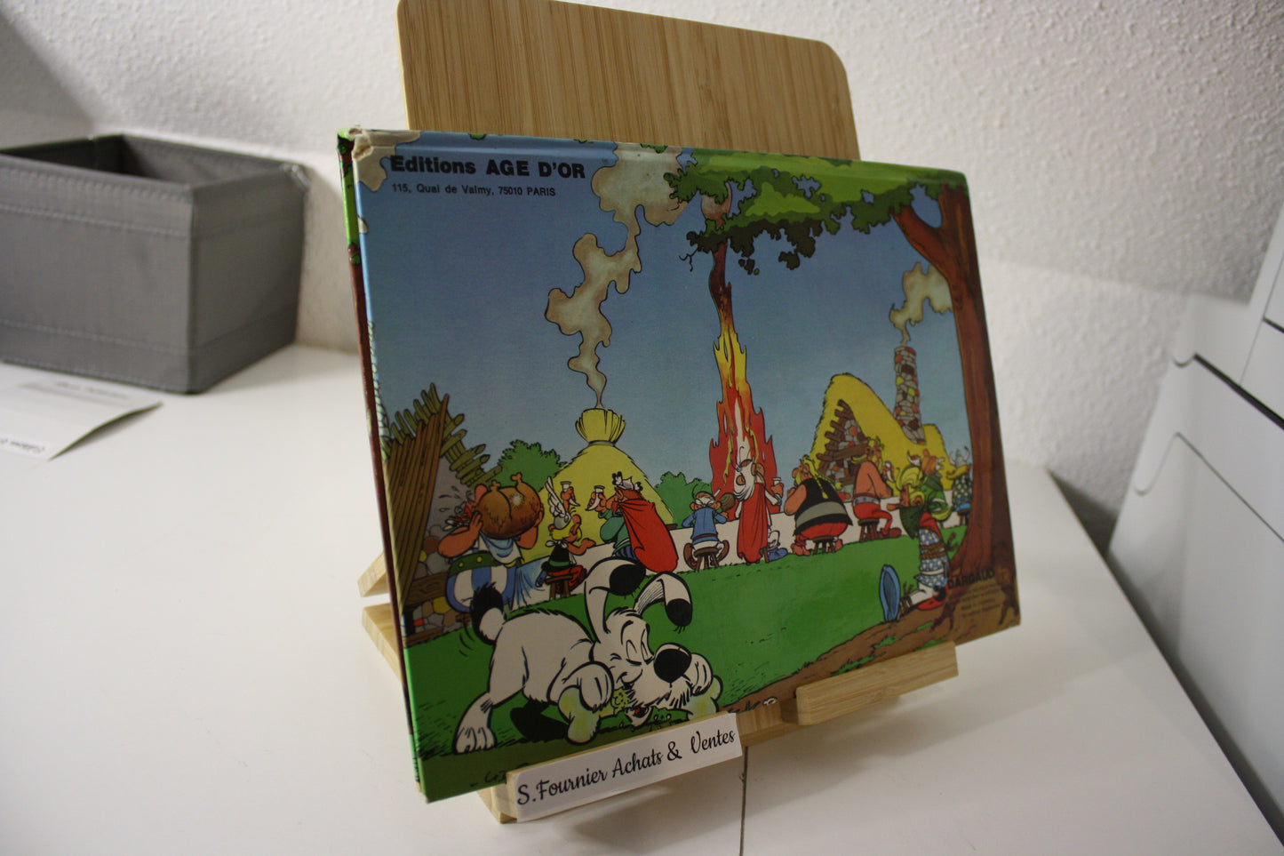 Les voyages d’Astérix le gaulois – Astérix – Uderzo - Pop Hop - EO - 1974
