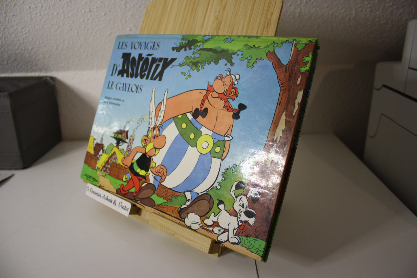 Les voyages d’Astérix le gaulois – Astérix – Uderzo - Pop Hop - EO - 1974