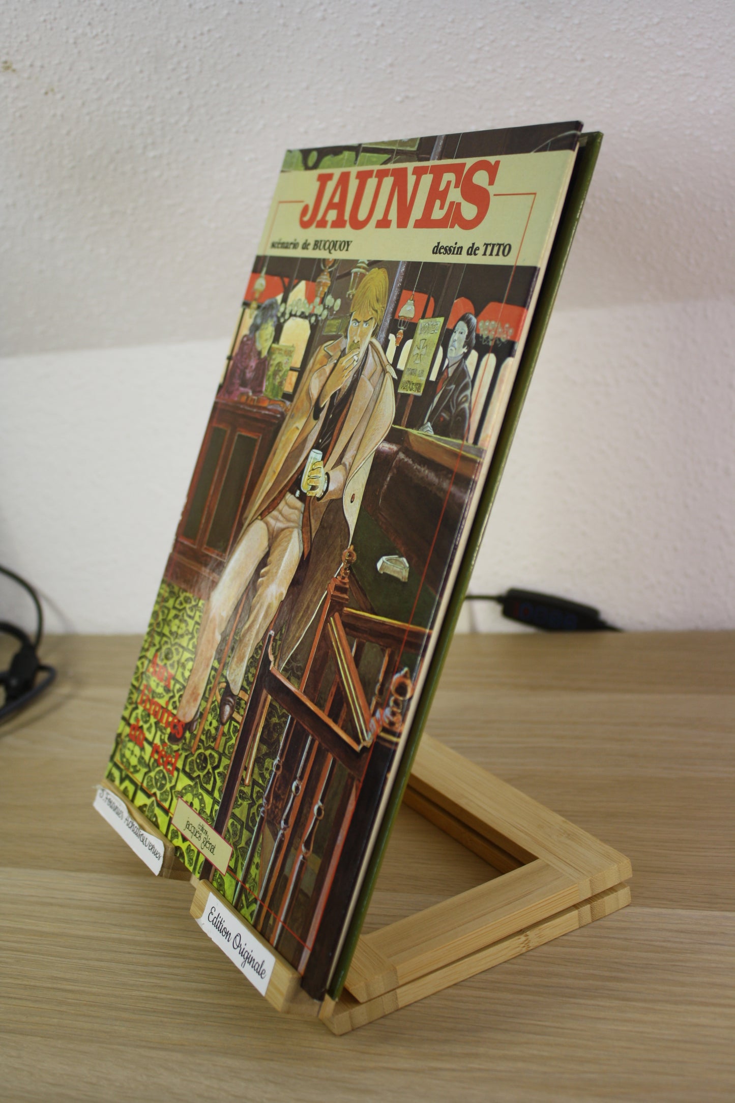 Aux limites du réel – Jaunes – Tito Bucquoy – Jacque Glénat – EO – 1980