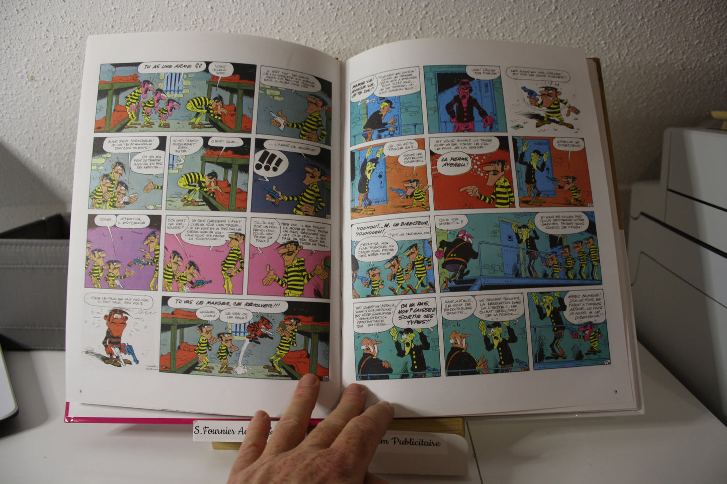 L’héritage de Ran tan plan – Lucky Luke – Morris et Goscinny - Lucky Comics - Publicitaire – 2006 – Crédit Mutuel