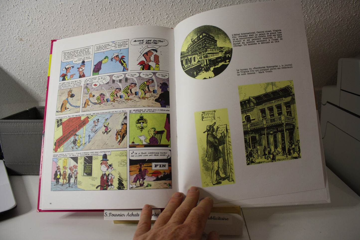 L’héritage de Ran tan plan – Lucky Luke – Morris et Goscinny - Lucky Comics - Publicitaire – 2006 – Crédit Mutuel