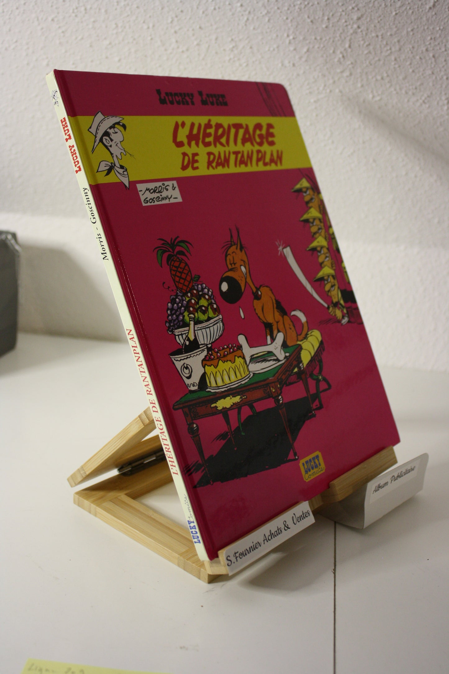 L’héritage de Ran tan plan – Lucky Luke – Morris et Goscinny - Lucky Comics - Publicitaire – 2006 – Crédit Mutuel