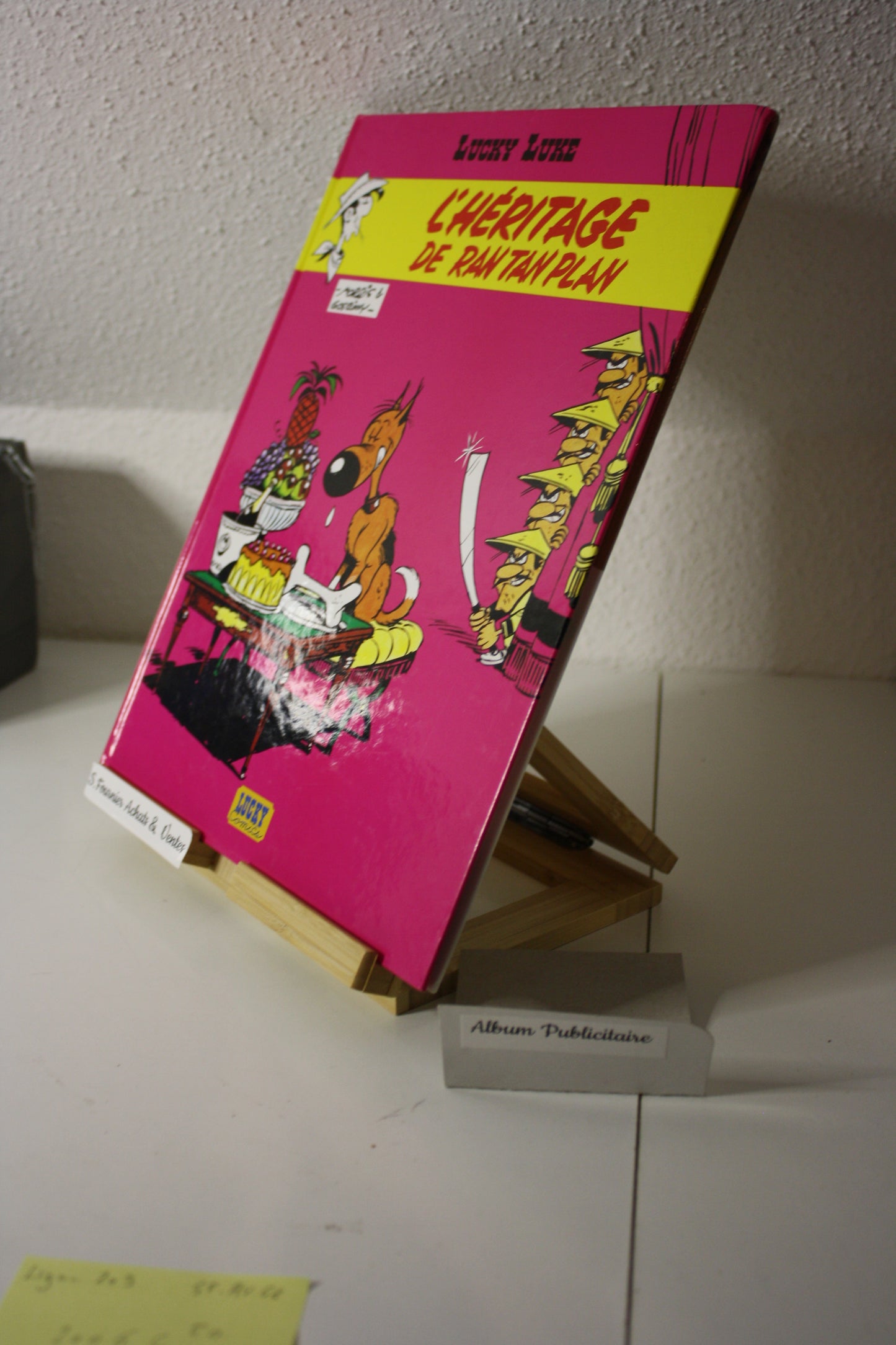 L’héritage de Ran tan plan – Lucky Luke – Morris et Goscinny - Lucky Comics - Publicitaire – 2006 – Crédit Mutuel