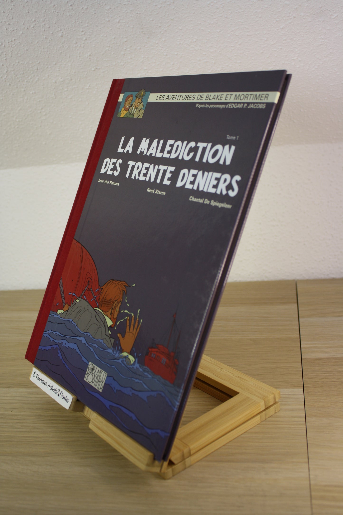 La malédiction des trente deniers Tome 1 – Black et Mortimer – Sterne Van Hamme De Spiegeleer – Blake et Mortimer - Publicitaire – 2009 – BNP Paribas
