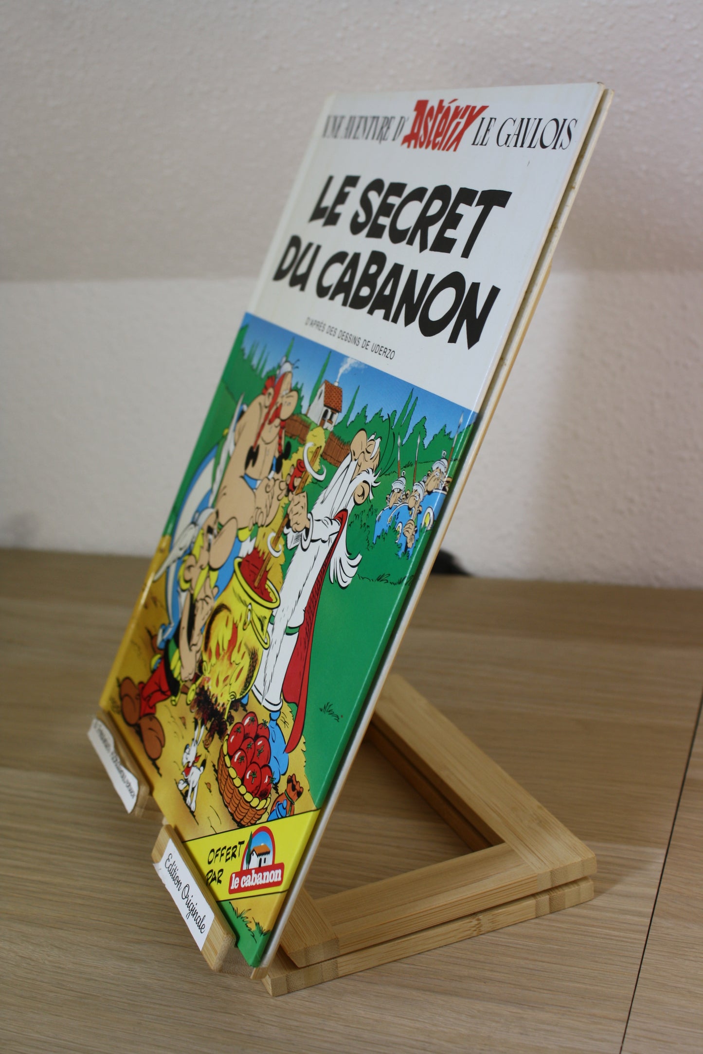 Le secret du cabanon – Astérix – Uderzo – Albert René - EO – 1989
