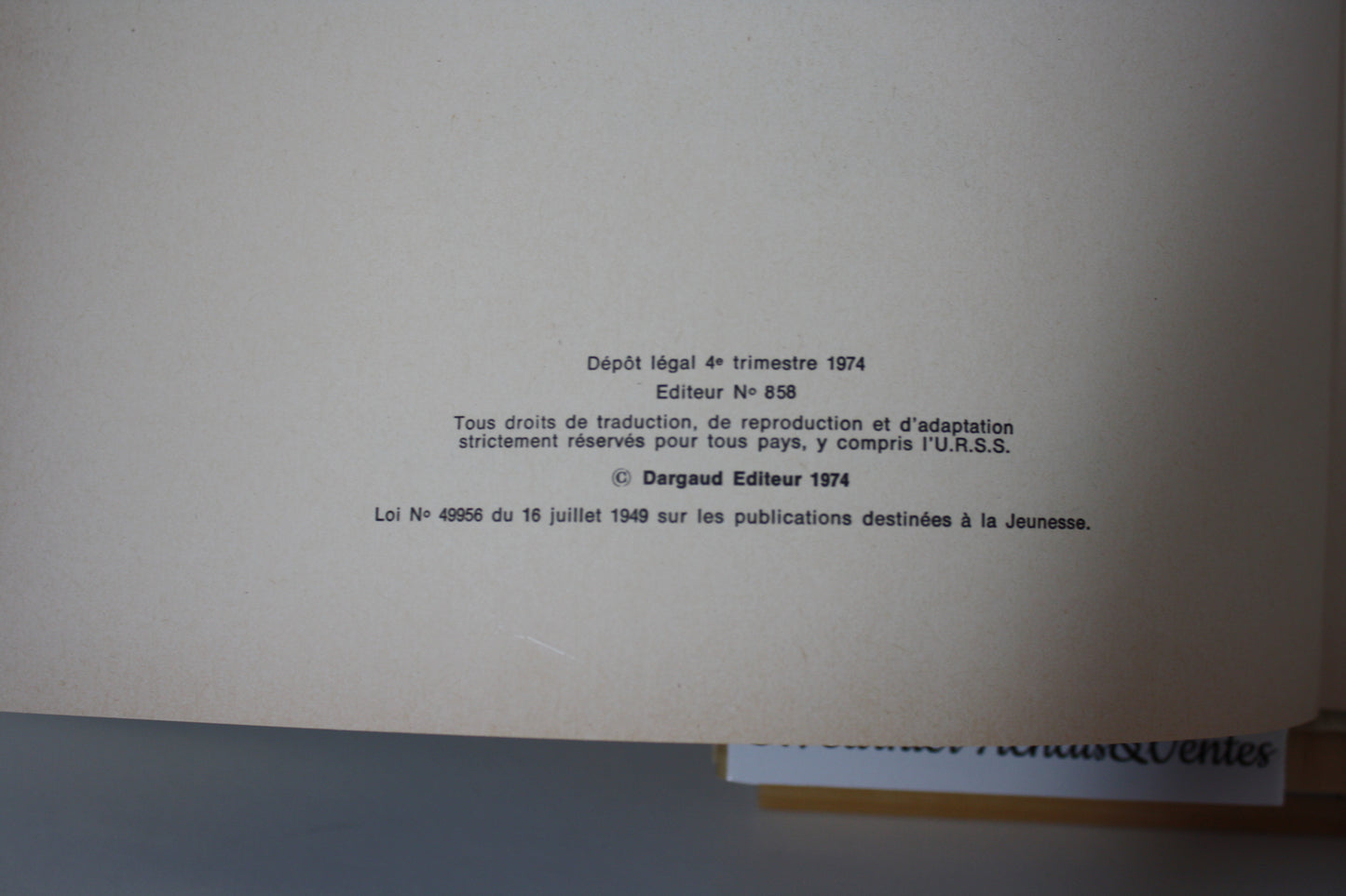 L’acharné – Iznogoud - Goscinny et Tabary - Dargaud editeur - EO - 1974