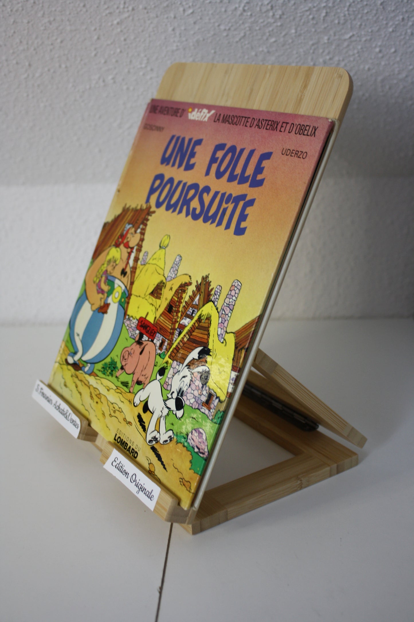 Idéfix une folle poursuite – Idéfix - Goscinny Uderzo - Dargaud - EO - 1973